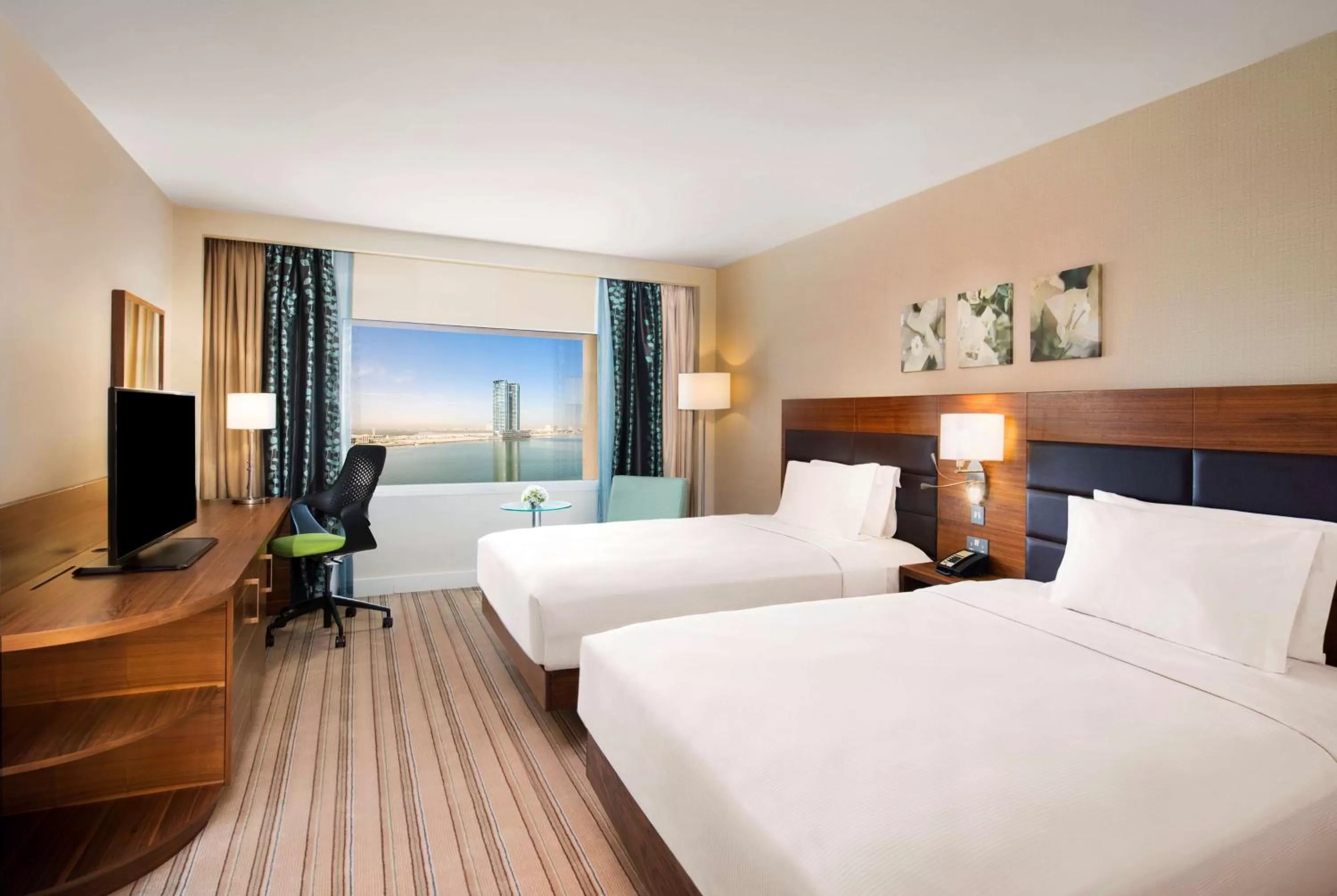 Bed in Hilton Garden Inn Ras Al Khaimah