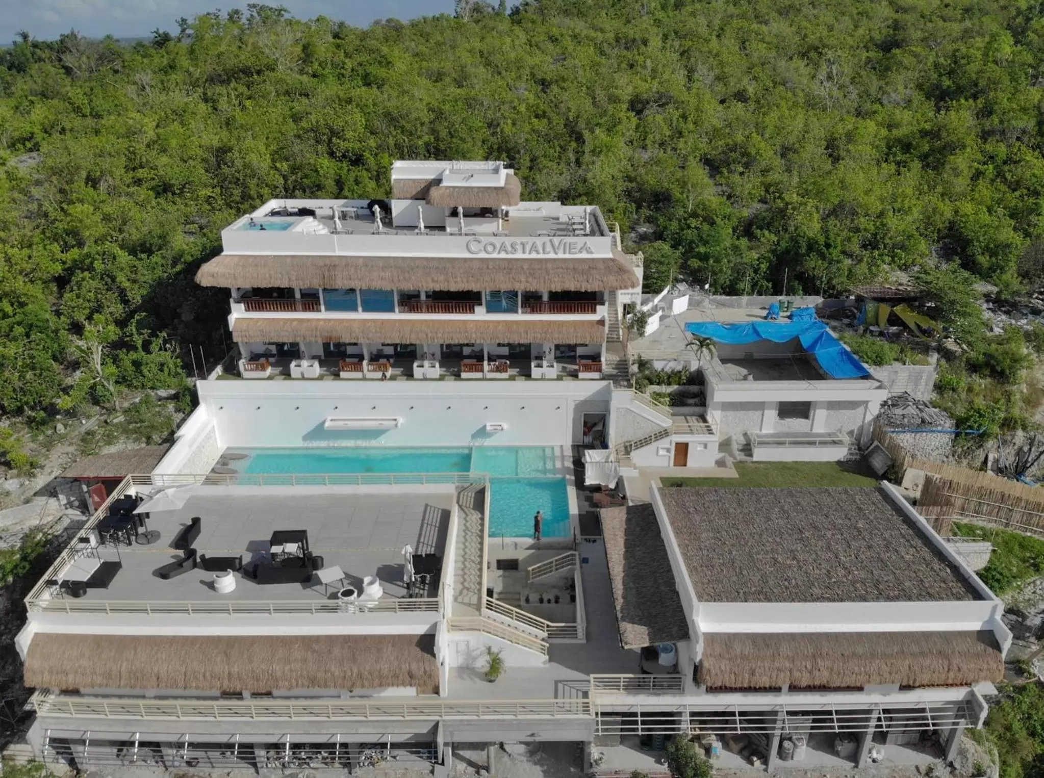 Bird's eye view in Bohol Coastal View Hotel