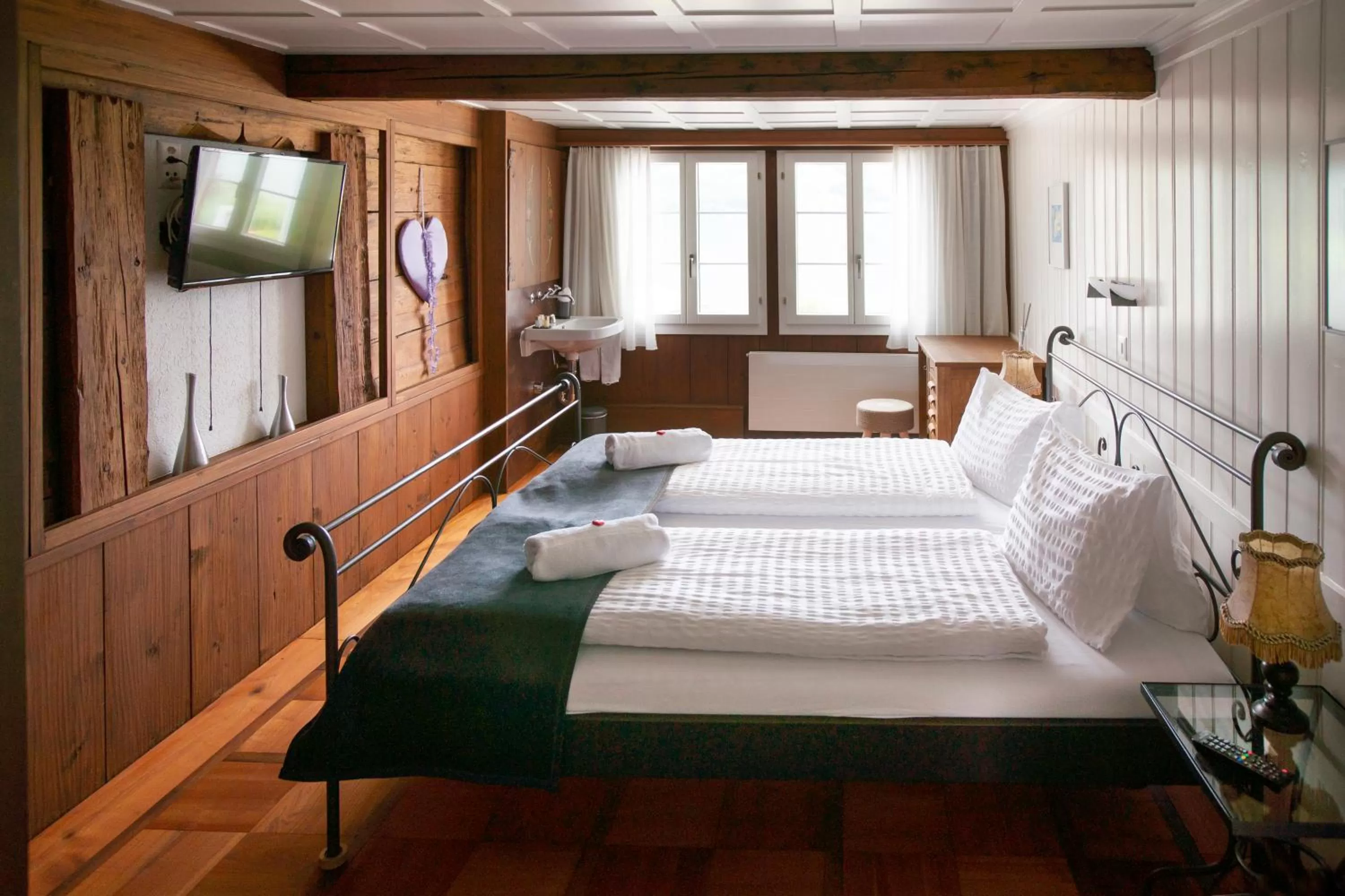 Photo of the whole room, Bed in Landgasthof Zollhaus