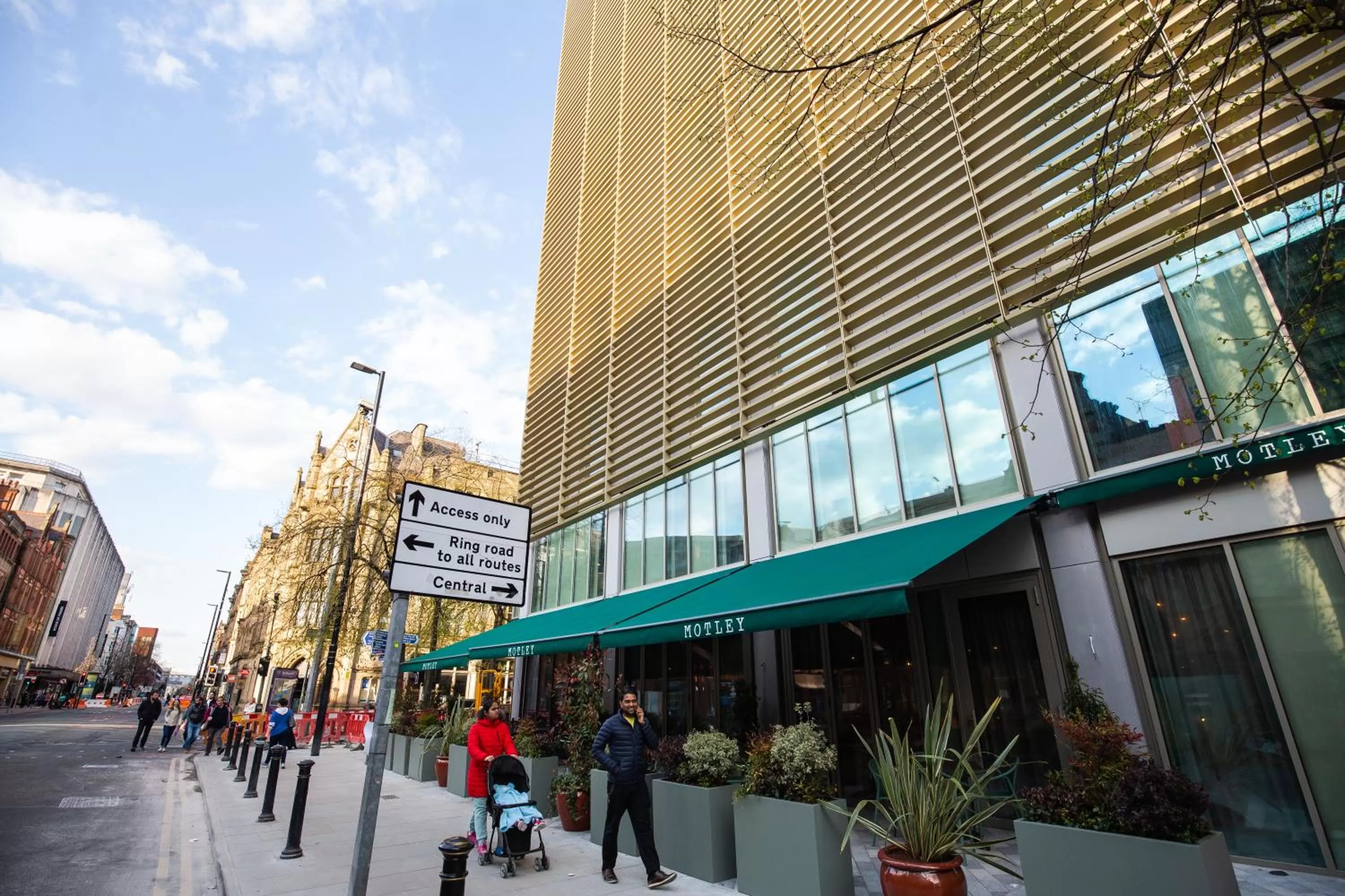 Property building in YOTEL Manchester Deansgate