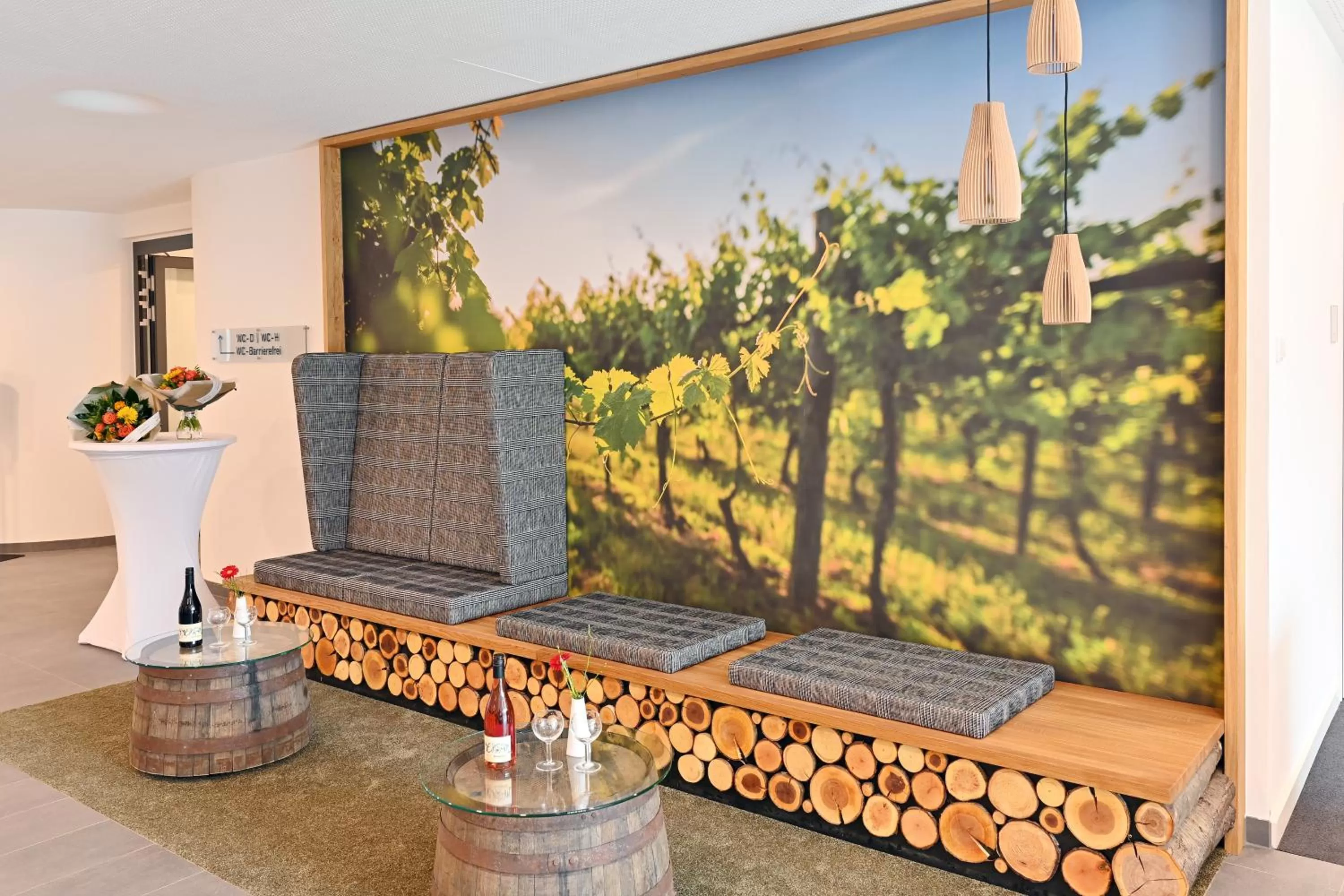 Lobby or reception in Bethel Hotel zum Weinberg