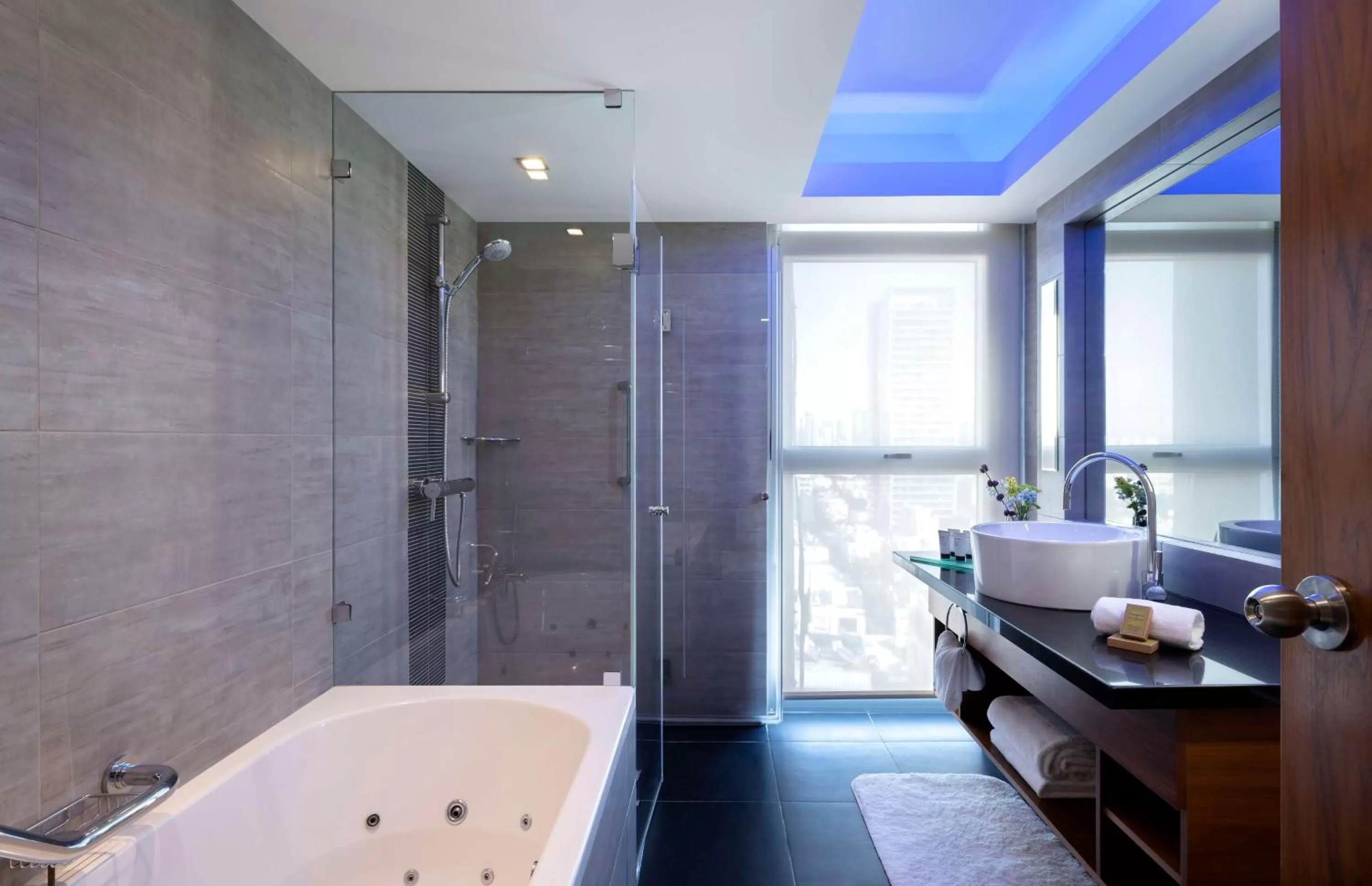 Bathroom in Hilton Tel Aviv Hotel