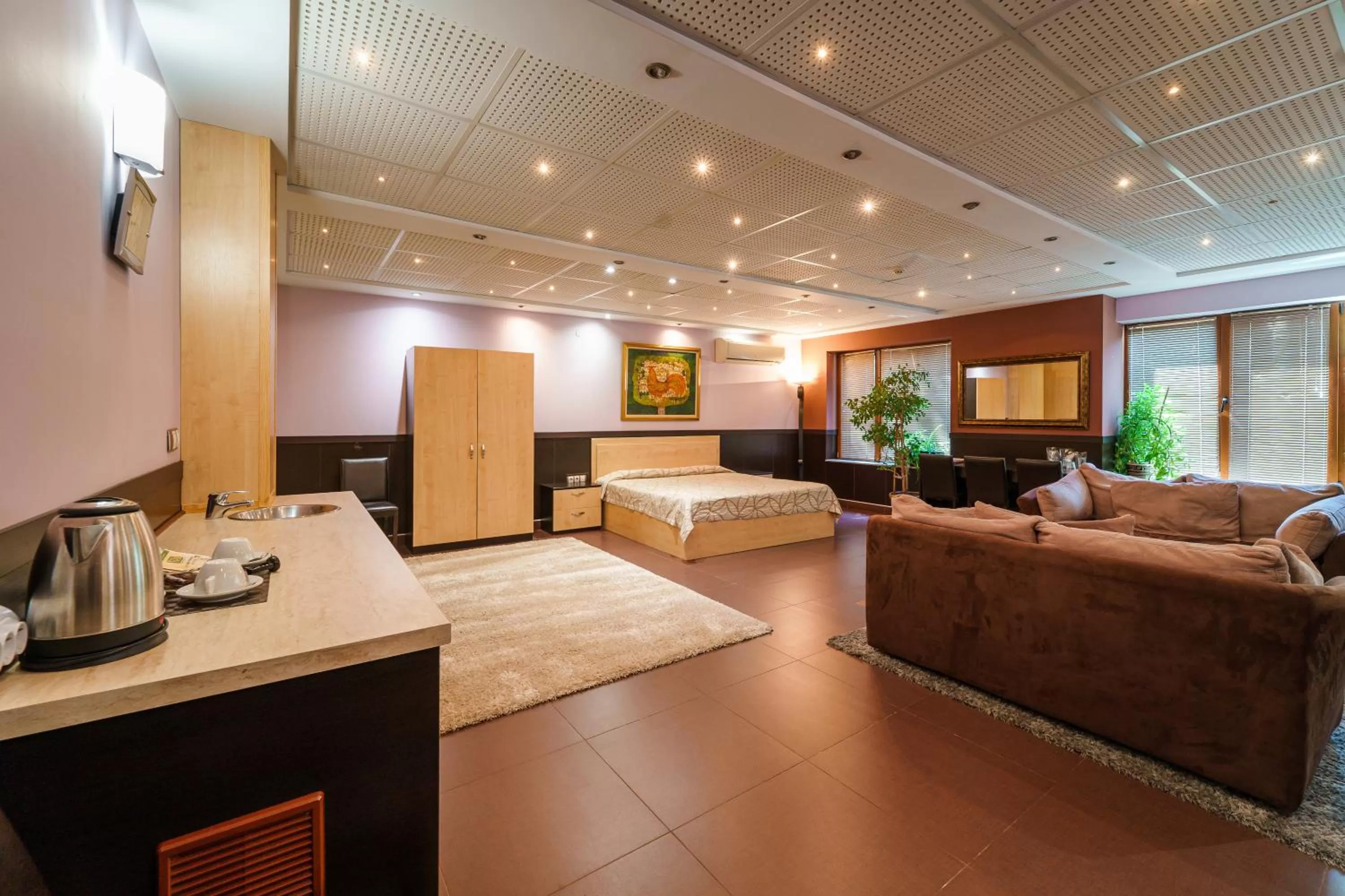 Living room in Hotel Ego - Free Parking - Top Central Location