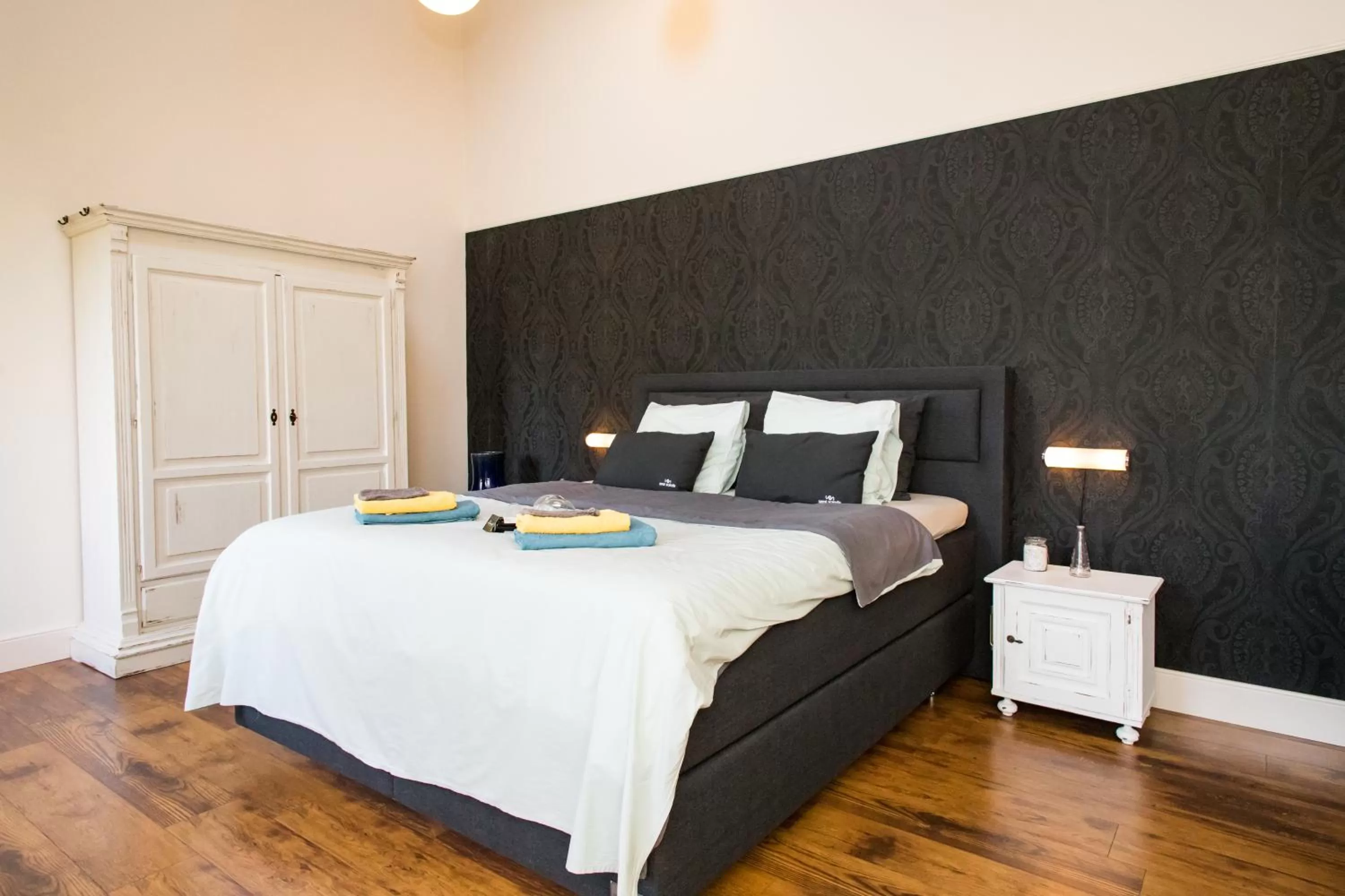 Bed in Luxe B&B Het Colmerhof