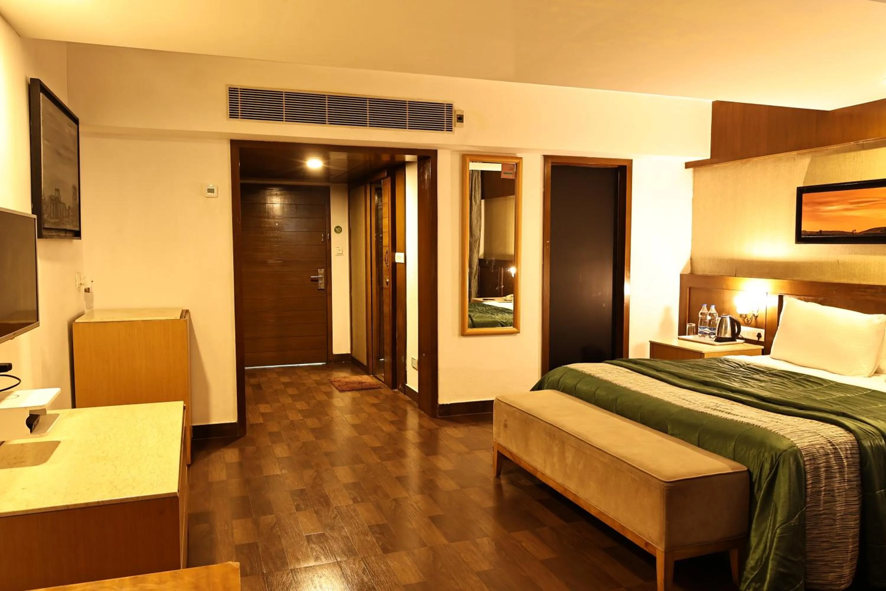 Bed in Vgp Golden Beach Resort