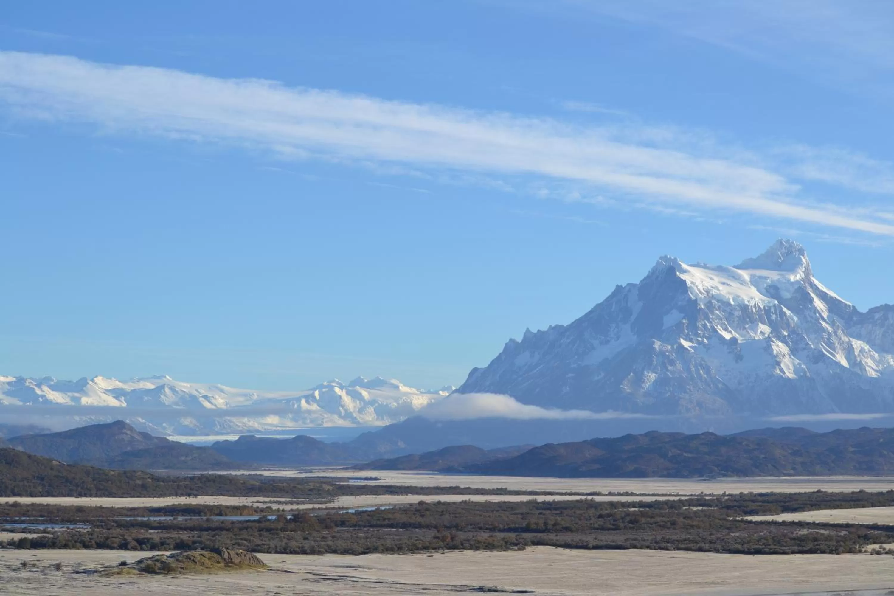 Natural landscape in MadreTierra Patagonia