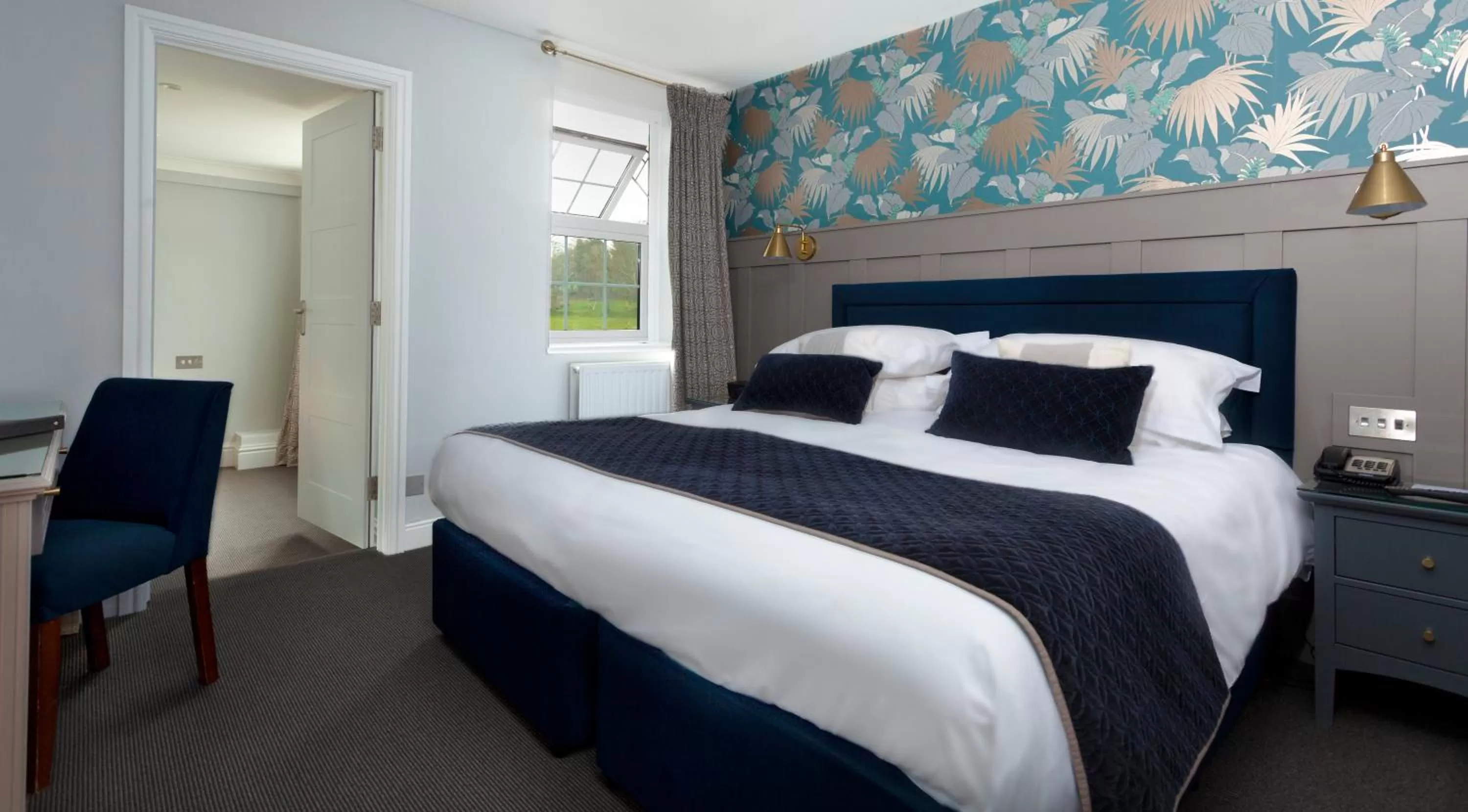 Family, Bed in Budock Vean Hotel and Spa