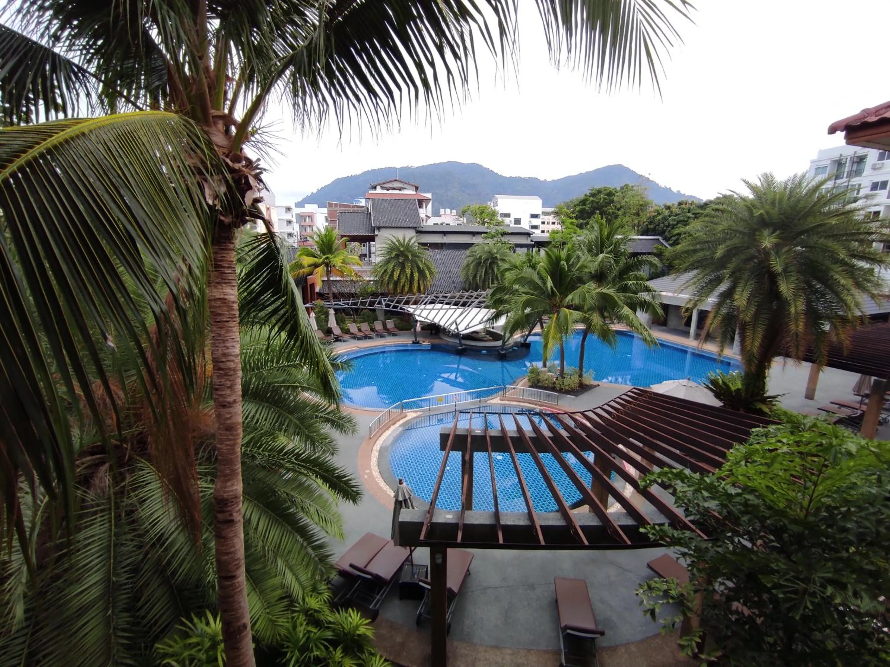 Pool view in R-Mar Resort and Spa Patong, Phuket