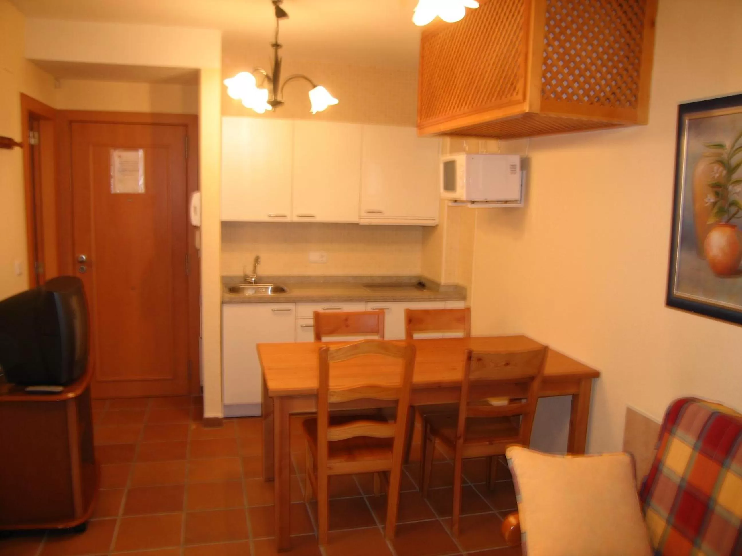 Kitchen or kitchenette in Apartamentos Sierra Nevada Welcome