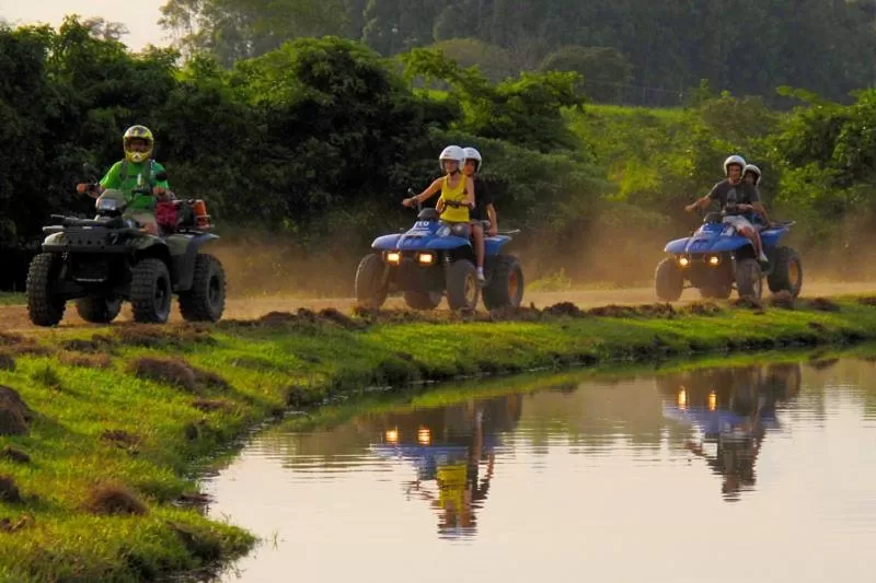 Entertainment in Pousada Alvorada Brotas - e agendamento das atividades turísticas