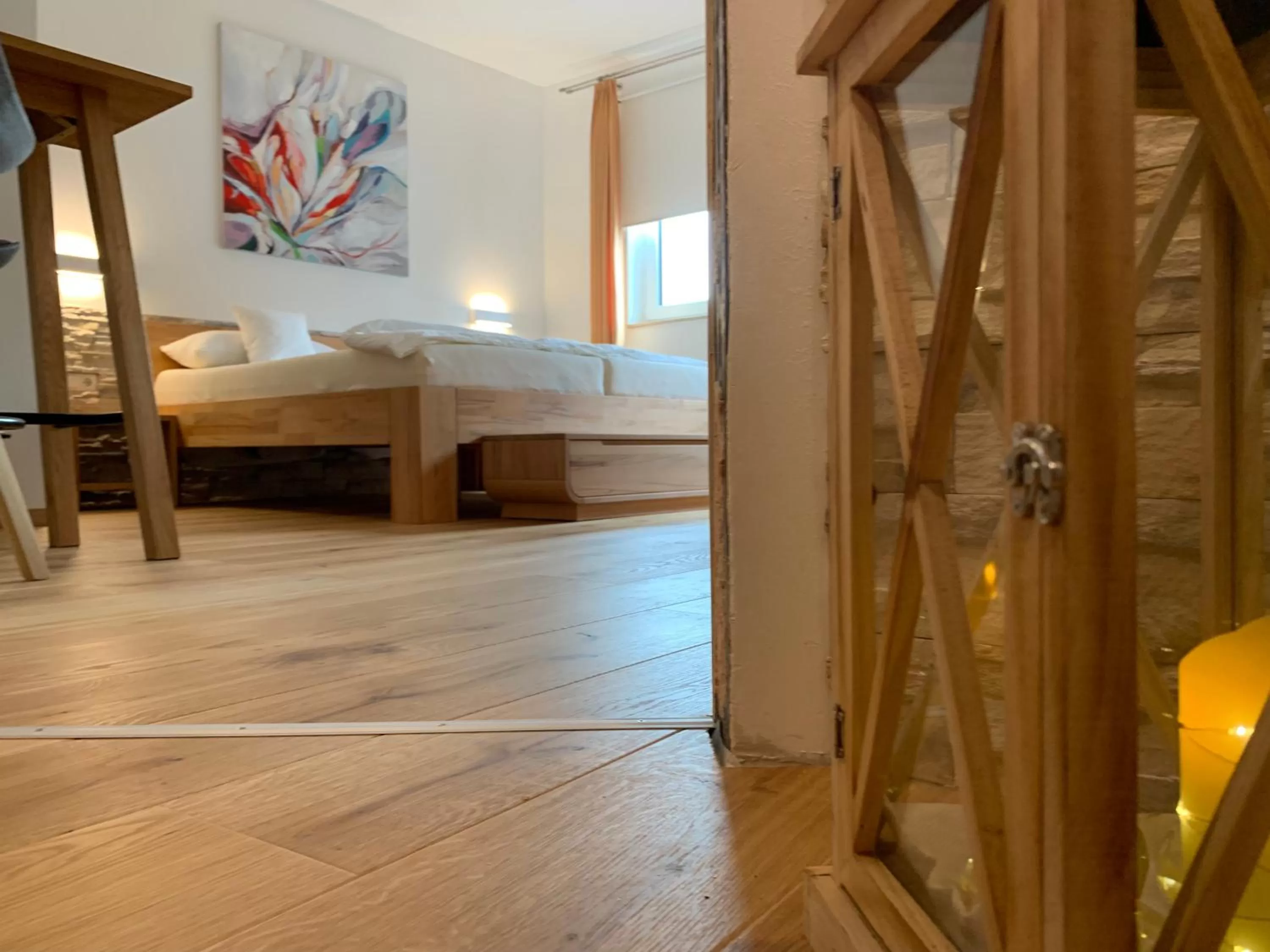 Bed in Landhotel Löwen