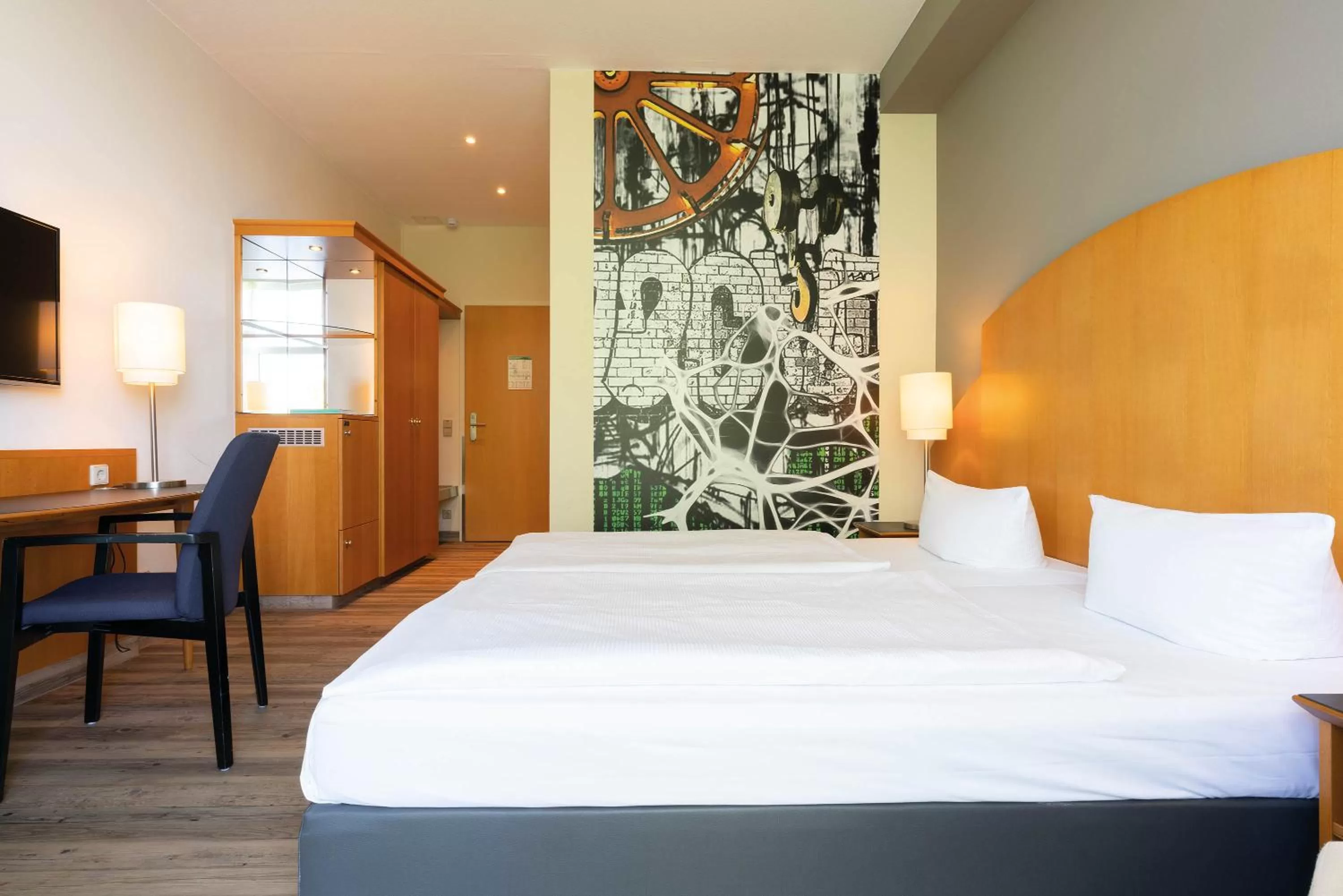 Bed in Seminaris Hotel Potsdam Griebnitzsee