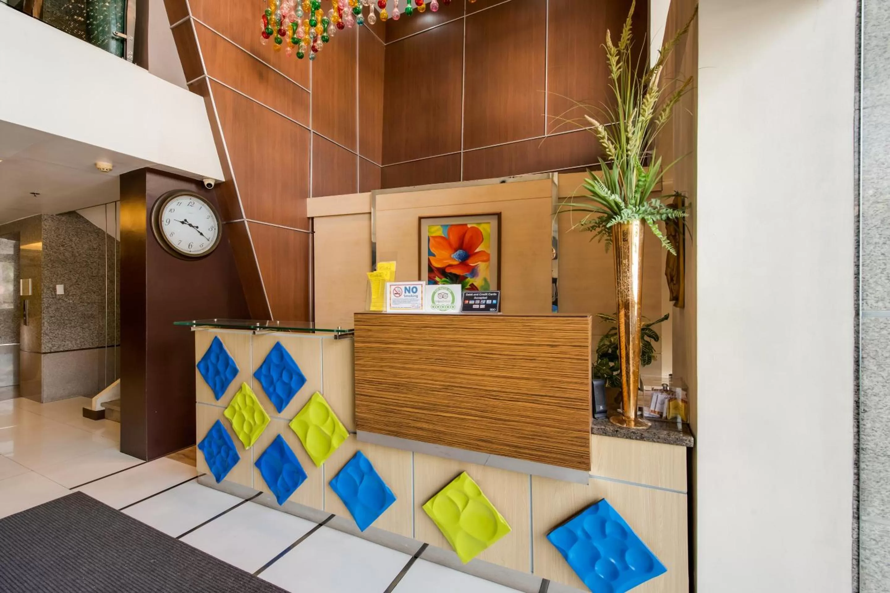 Lobby or reception in Festive Hotel Makati