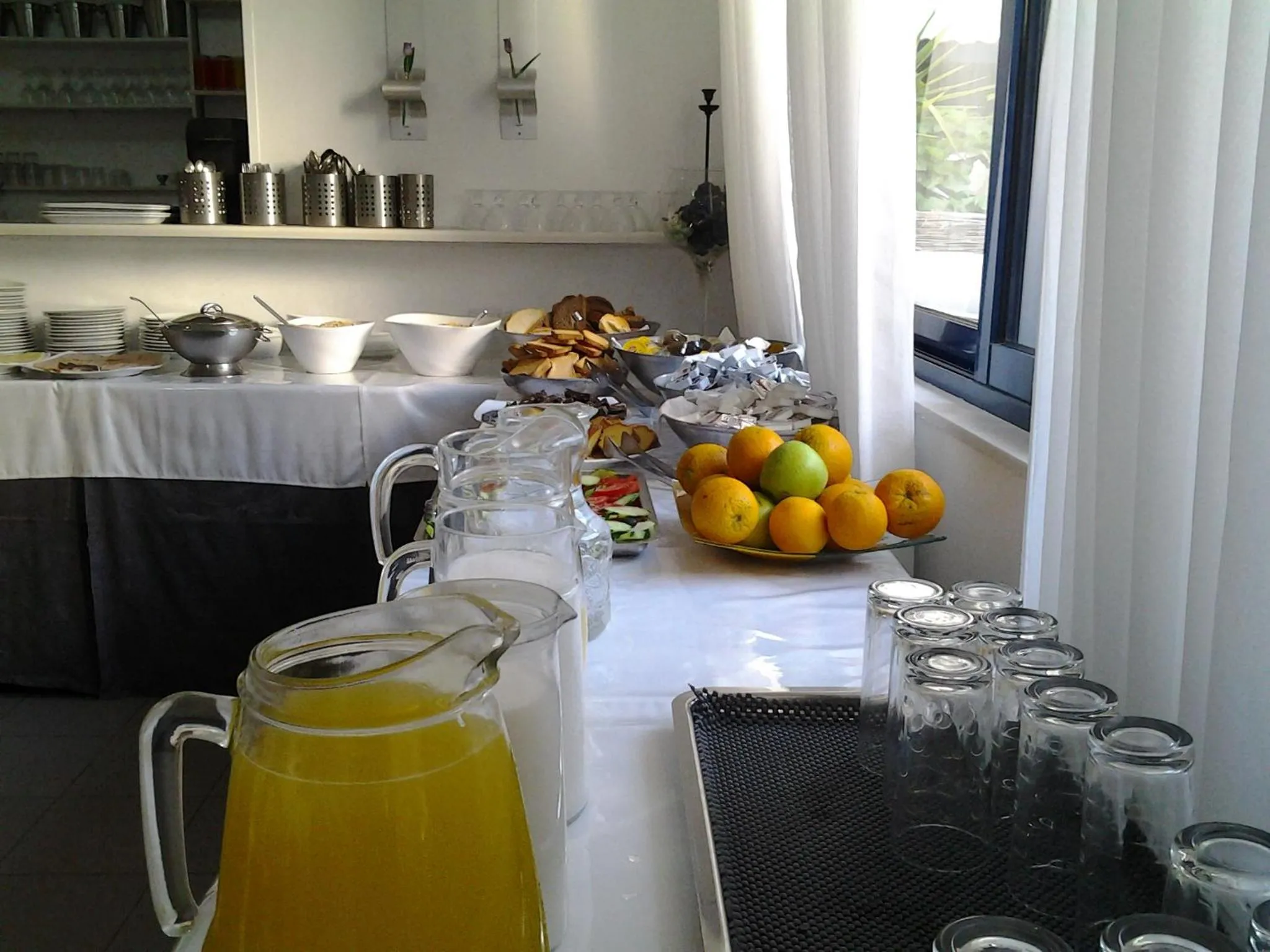 Buffet breakfast in Danaos Hotel