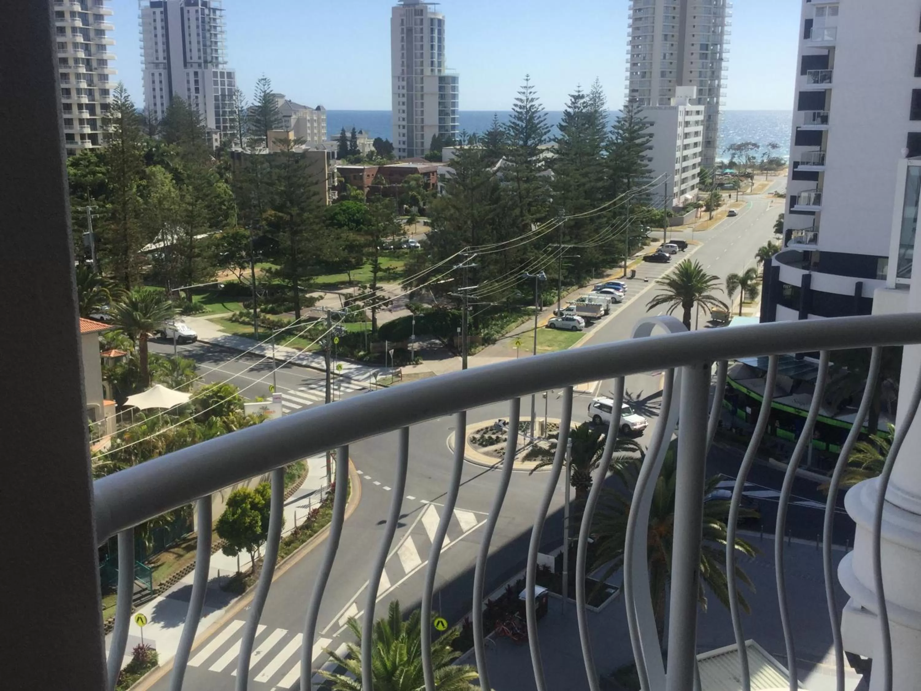 Street view in Broadbeach Holiday Apartments