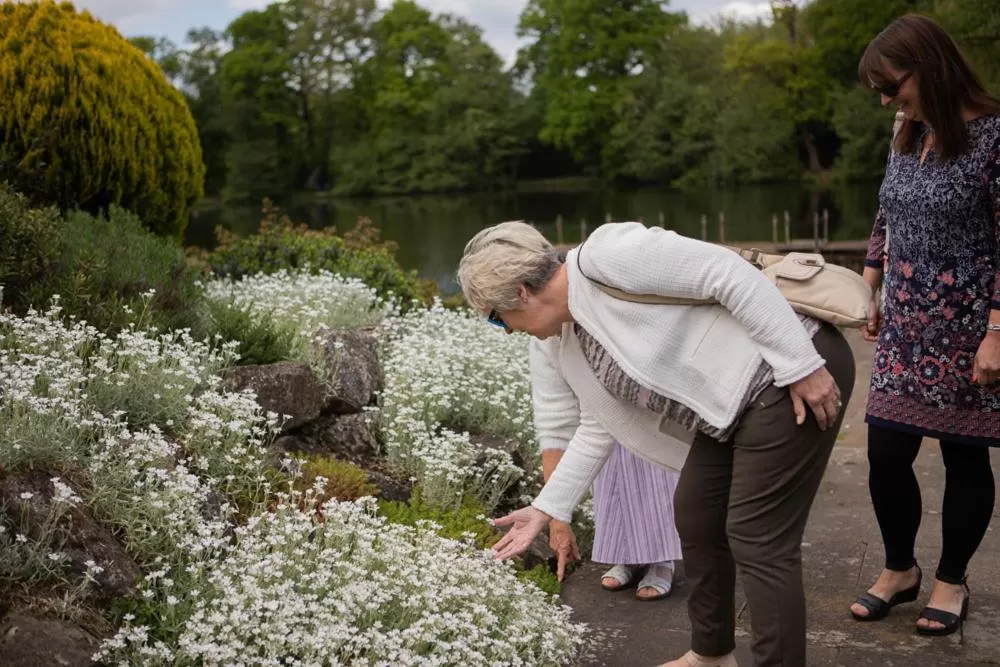 Garden view in Inn On The Lake