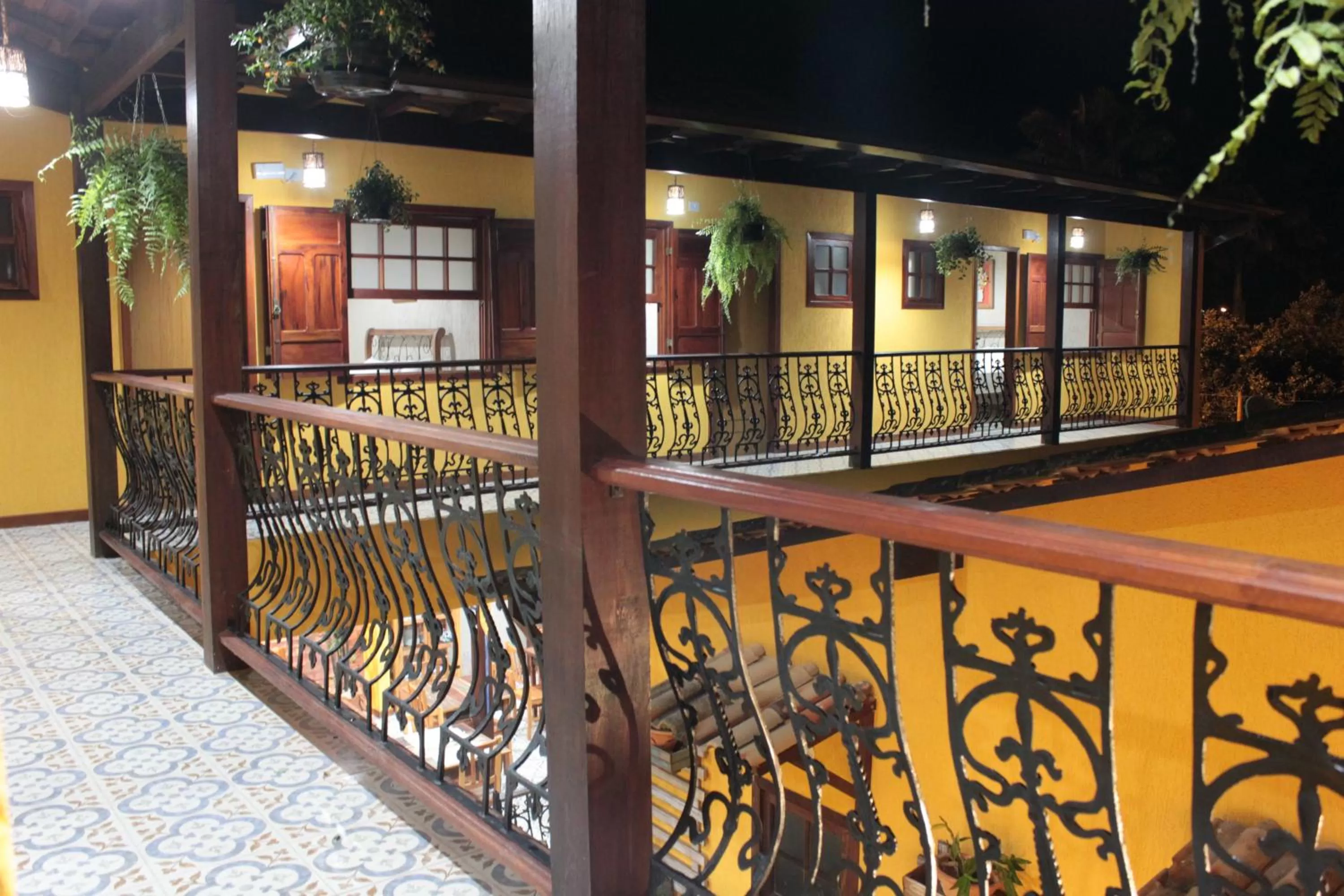 Balcony/Terrace in Pousada Solar da Serra