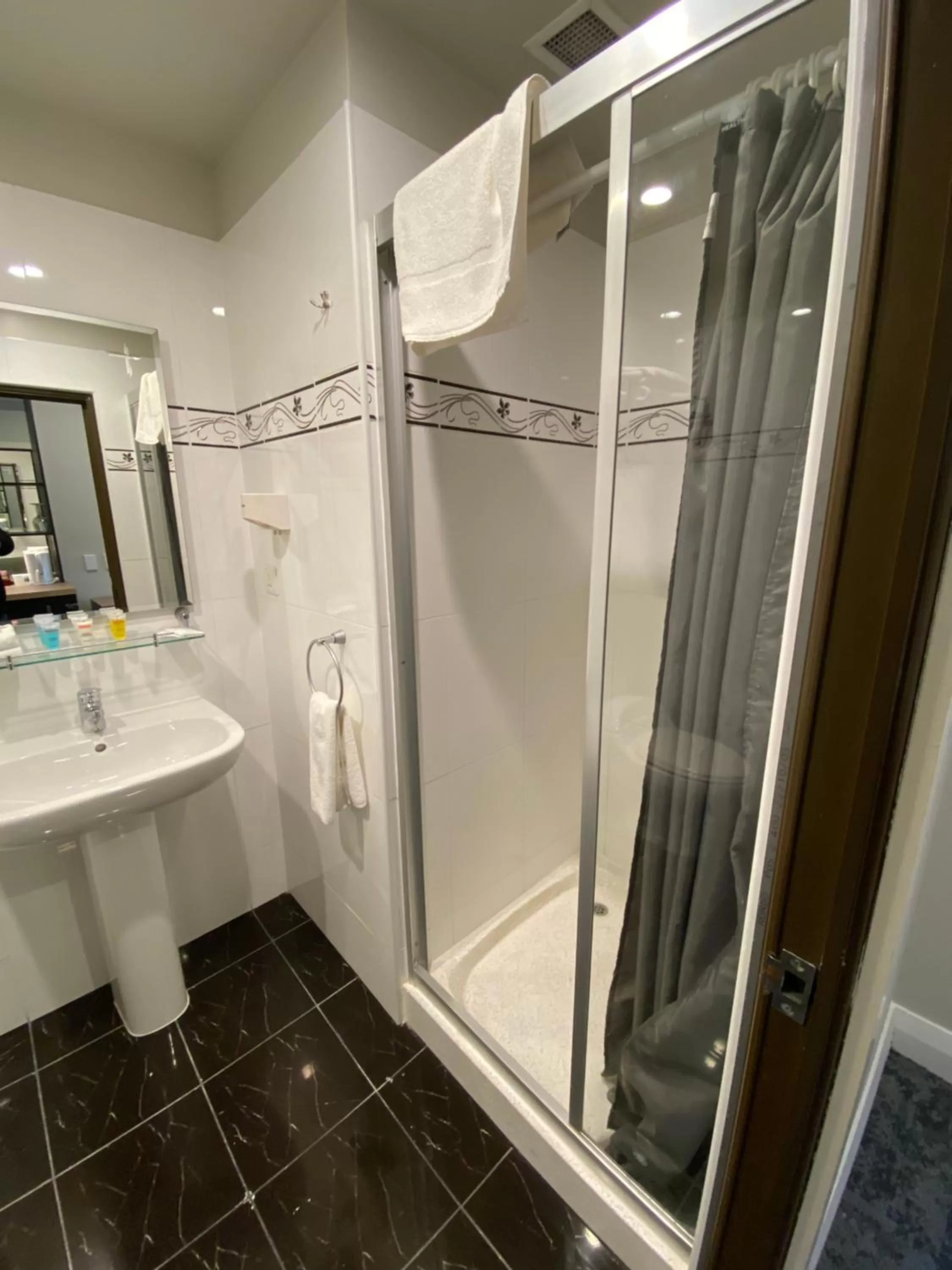 Bathroom in Trinity Hotel