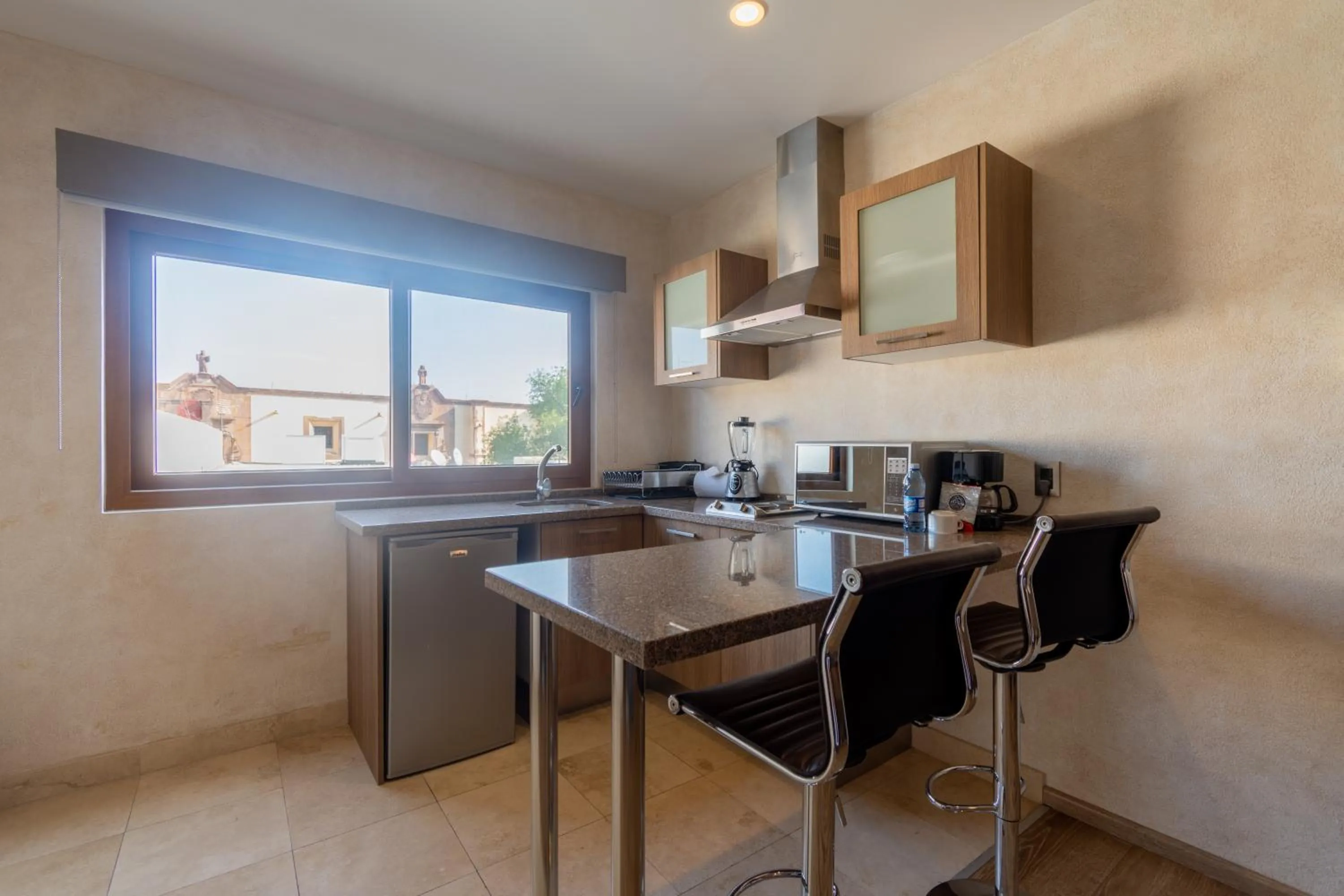 Coffee/tea facilities in Hotel Madero