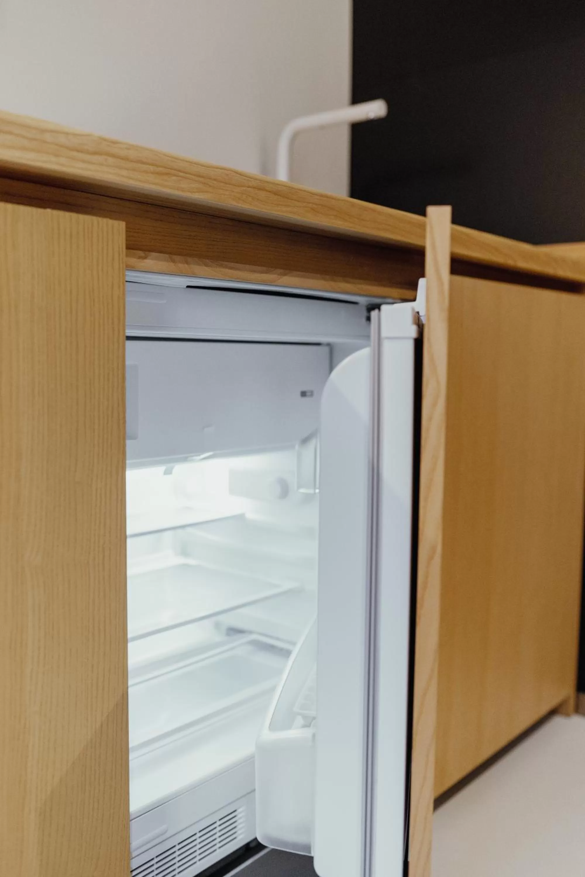 Kitchen or kitchenette in Owntown Apart Hotel