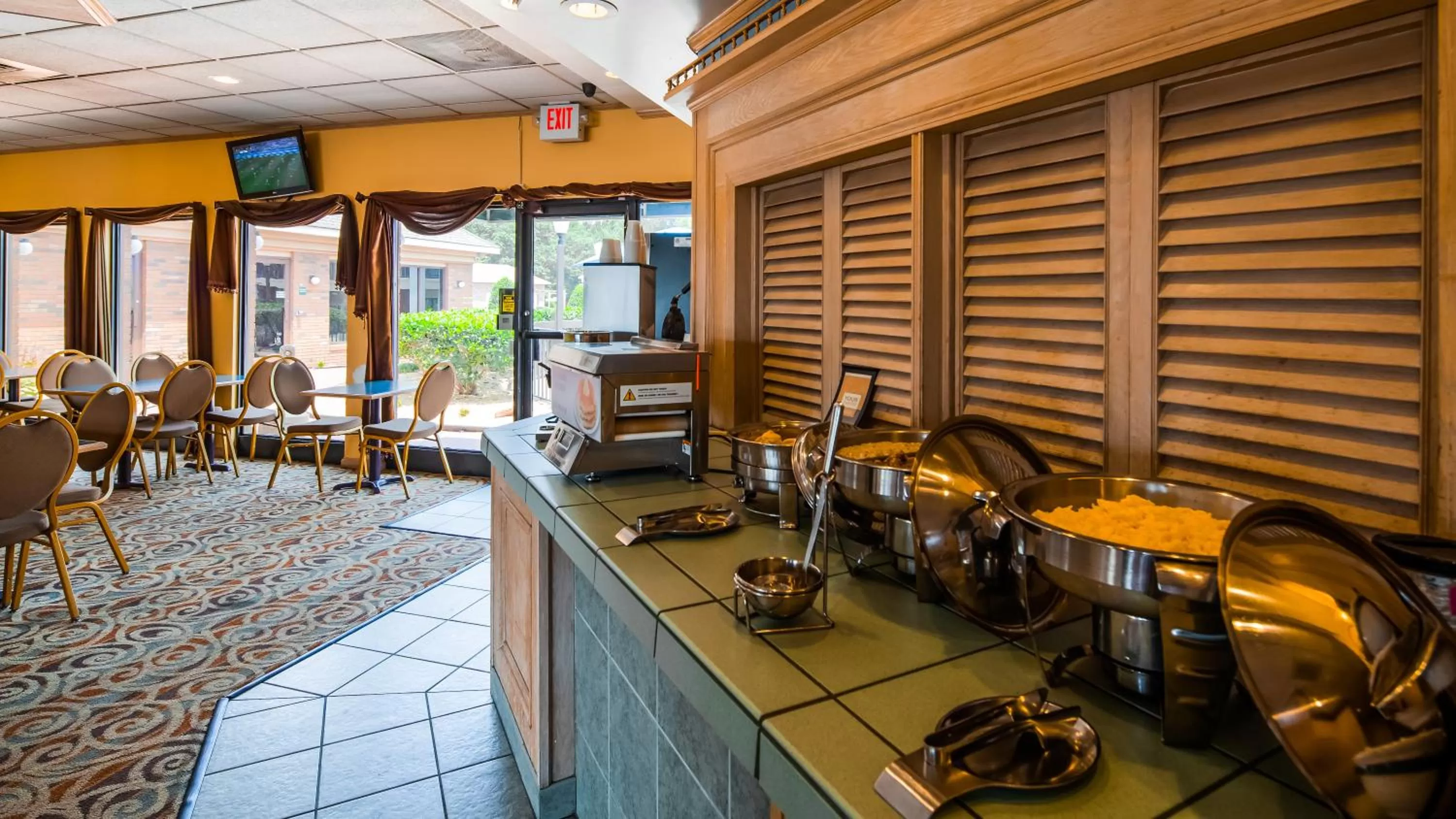 Food close-up in SureStay Plus Hotel by Best Western Fayetteville