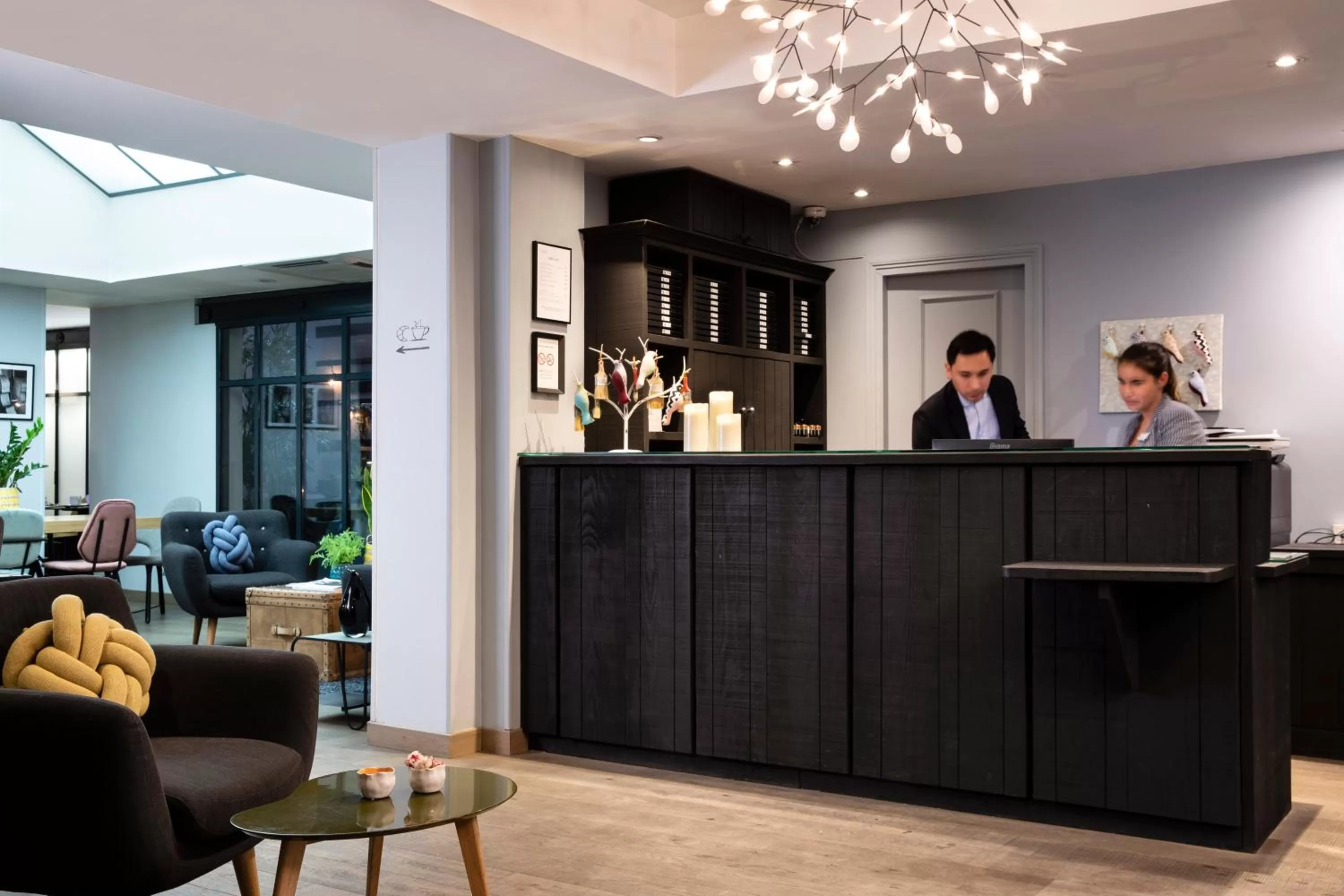 Lobby or reception in Hôtel Hélios Opéra