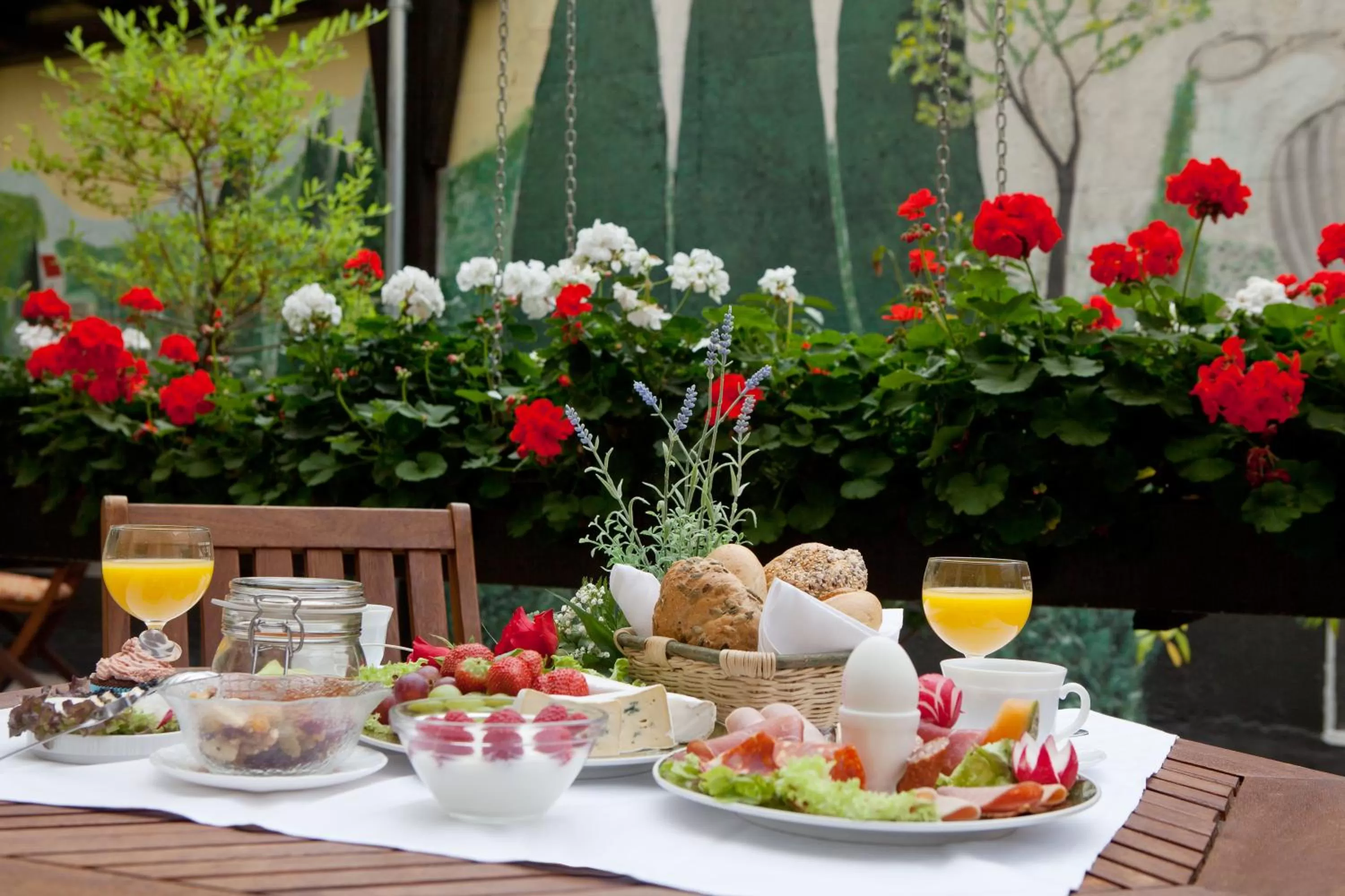 Balcony/Terrace in Hotel Central eGbR