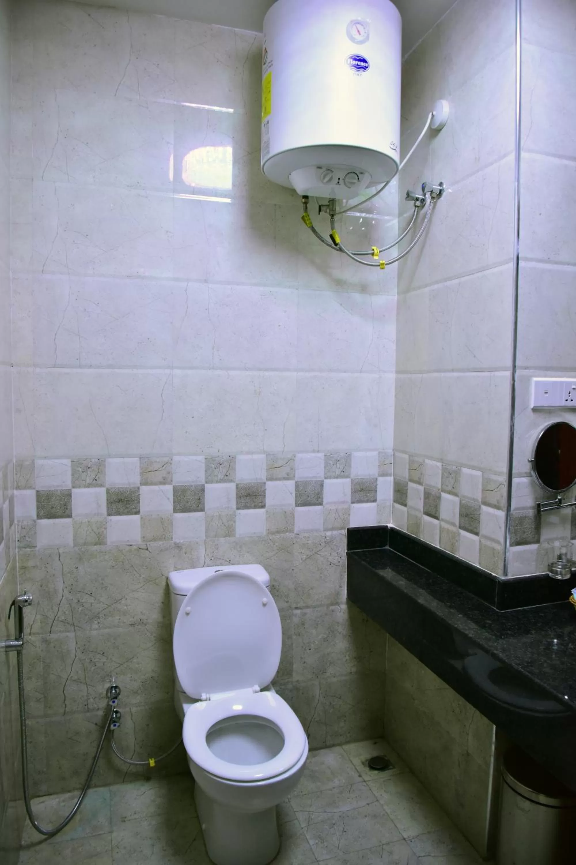 Toilet in Hotel Blue Sapphire