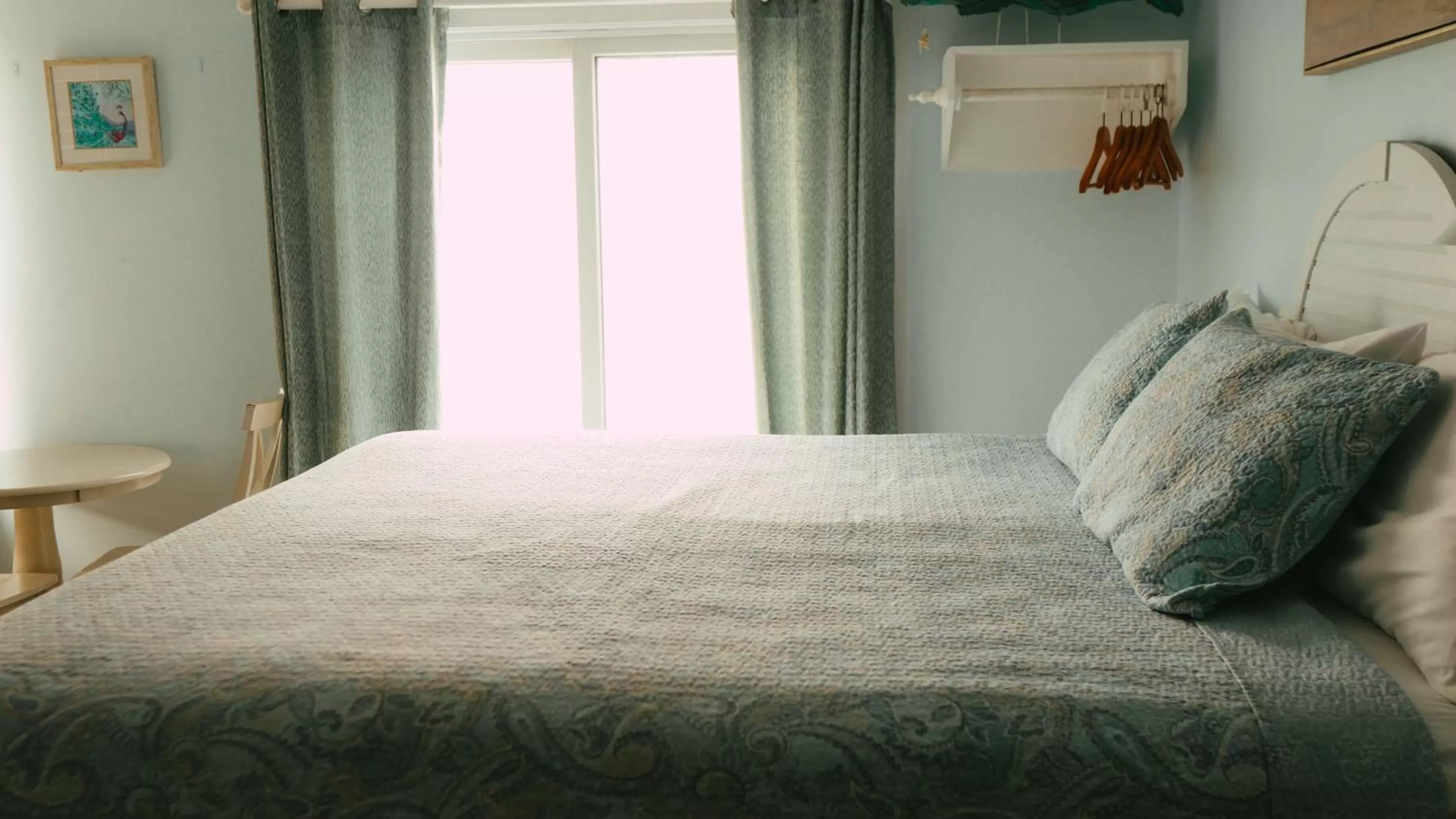 Bed in The Atlantic Motel