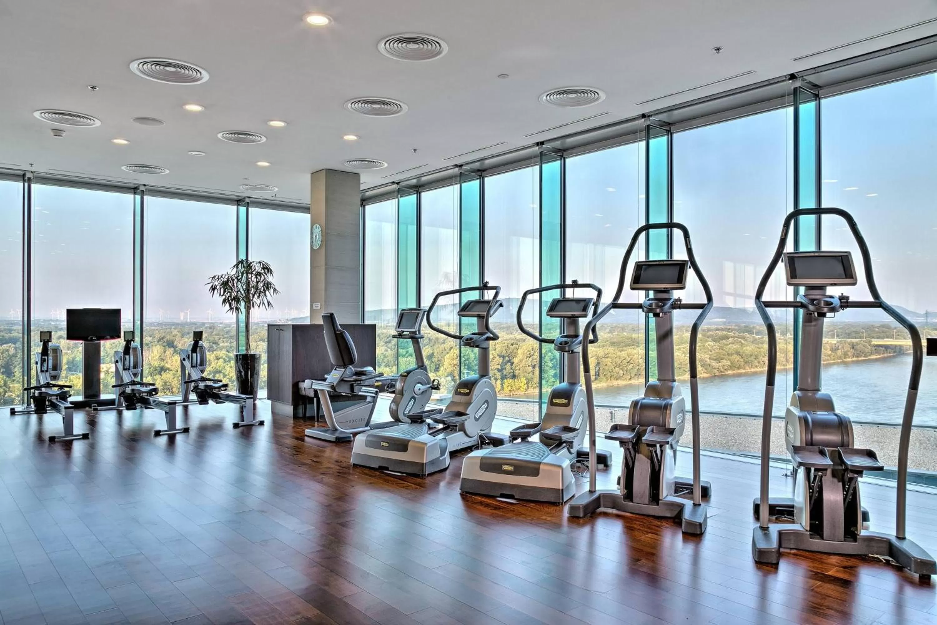 Fitness centre/facilities in Grand Hotel River Park, a Luxury Collection Hotel, Bratislava