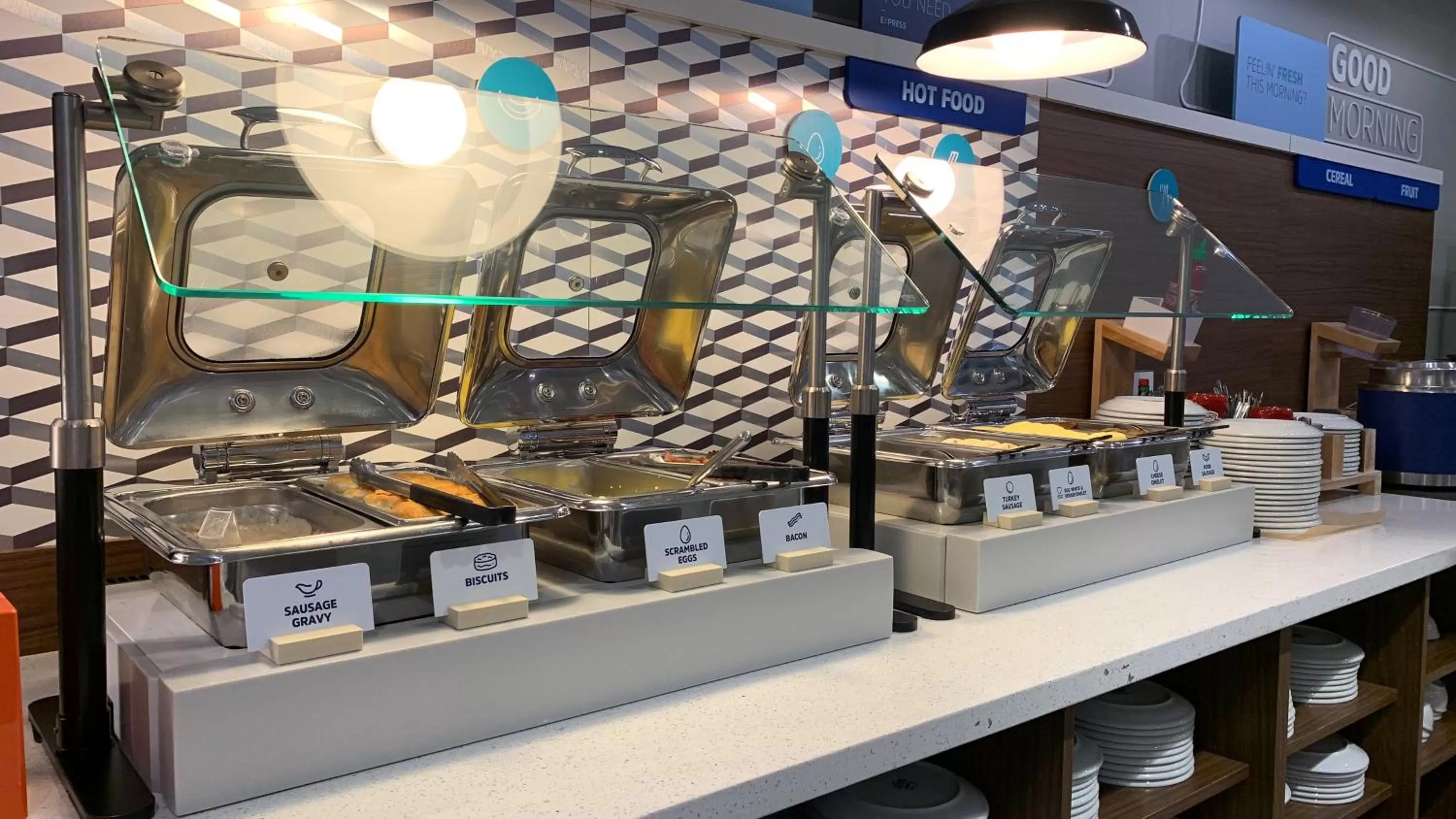 Breakfast in Holiday Inn Express & Suites Panama City Beach - Beachfront by IHG