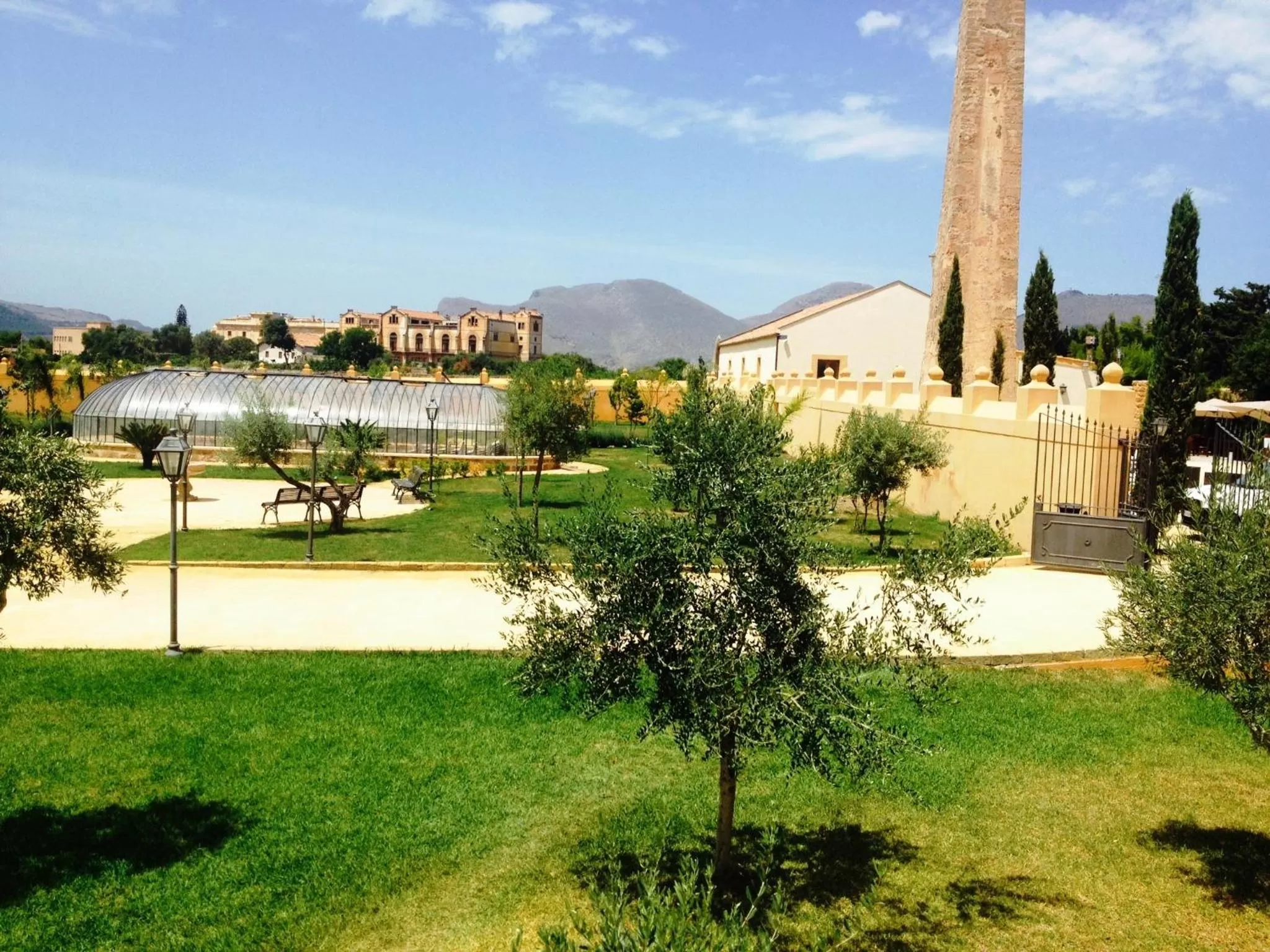 Garden in Villa Lampedusa