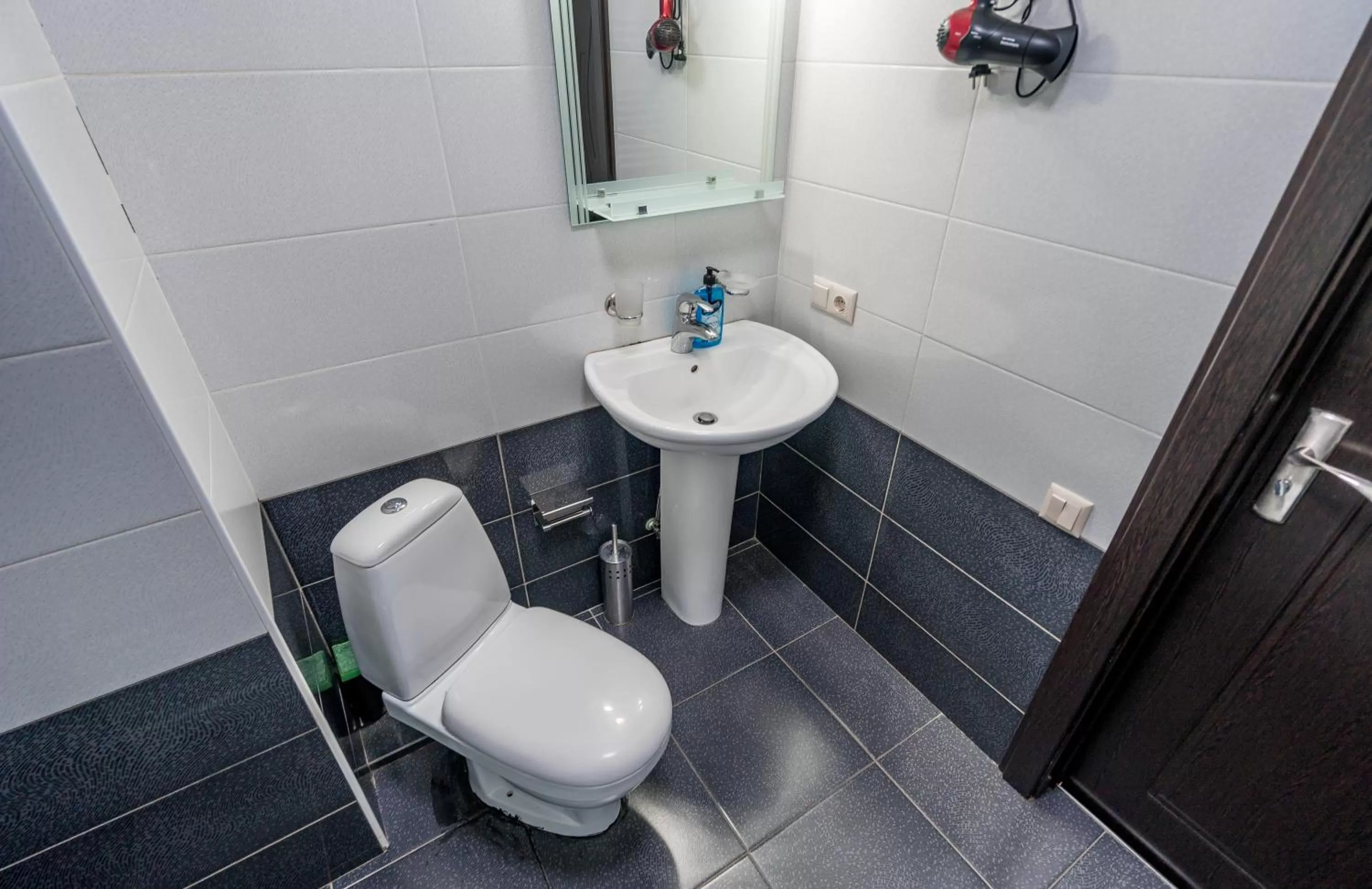 Toilet, Bathroom in 2-room Apartment NFT Gudauri Penta 503