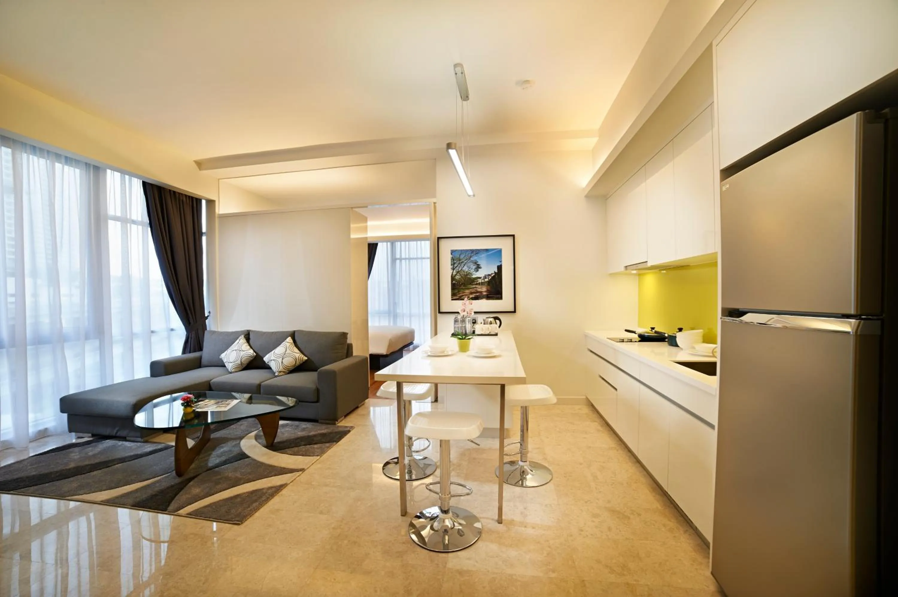 Living room in The Signature Hotel & Serviced Suites Kuala Lumpur