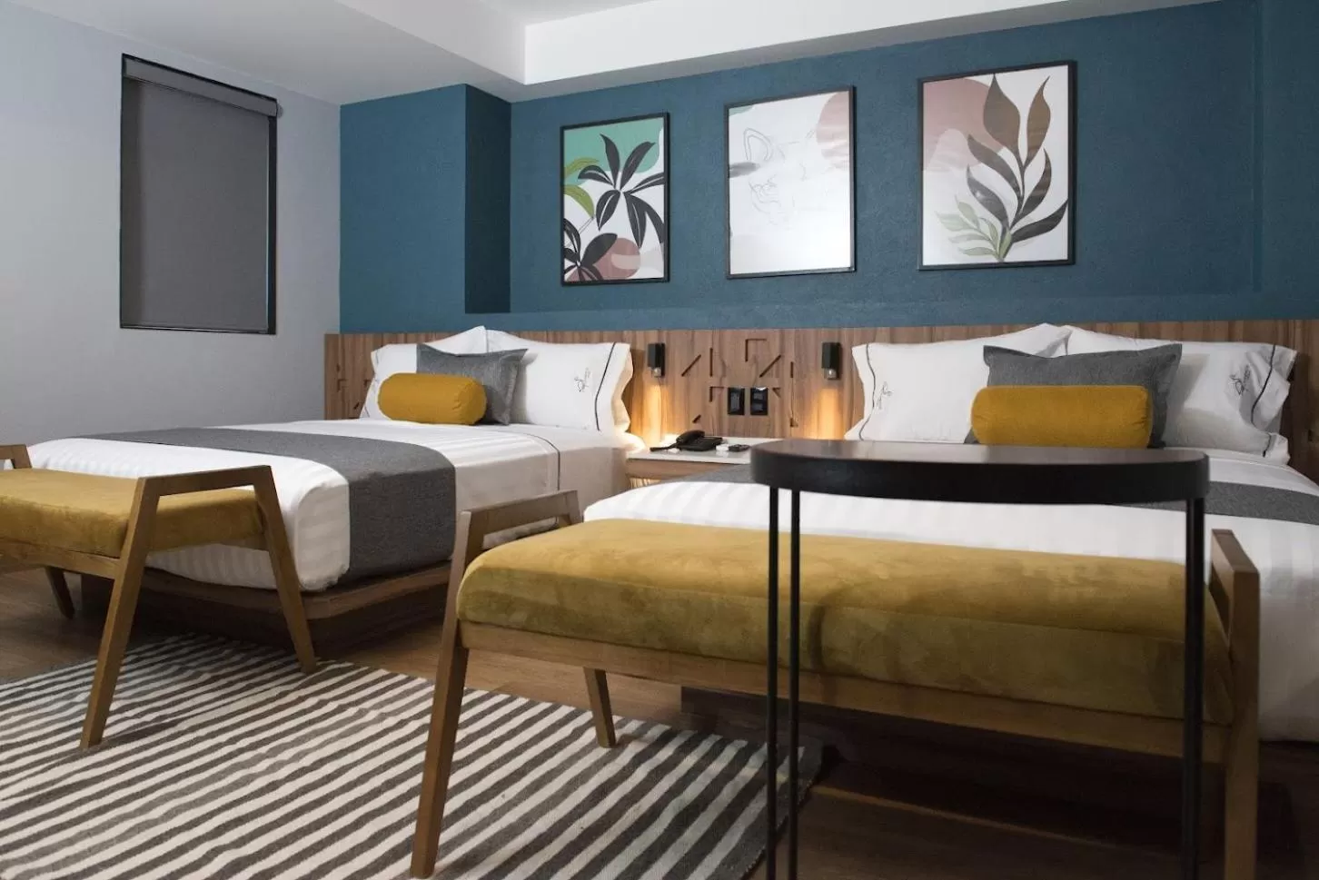 Bed in Hotel Flamencos Centro Histórico