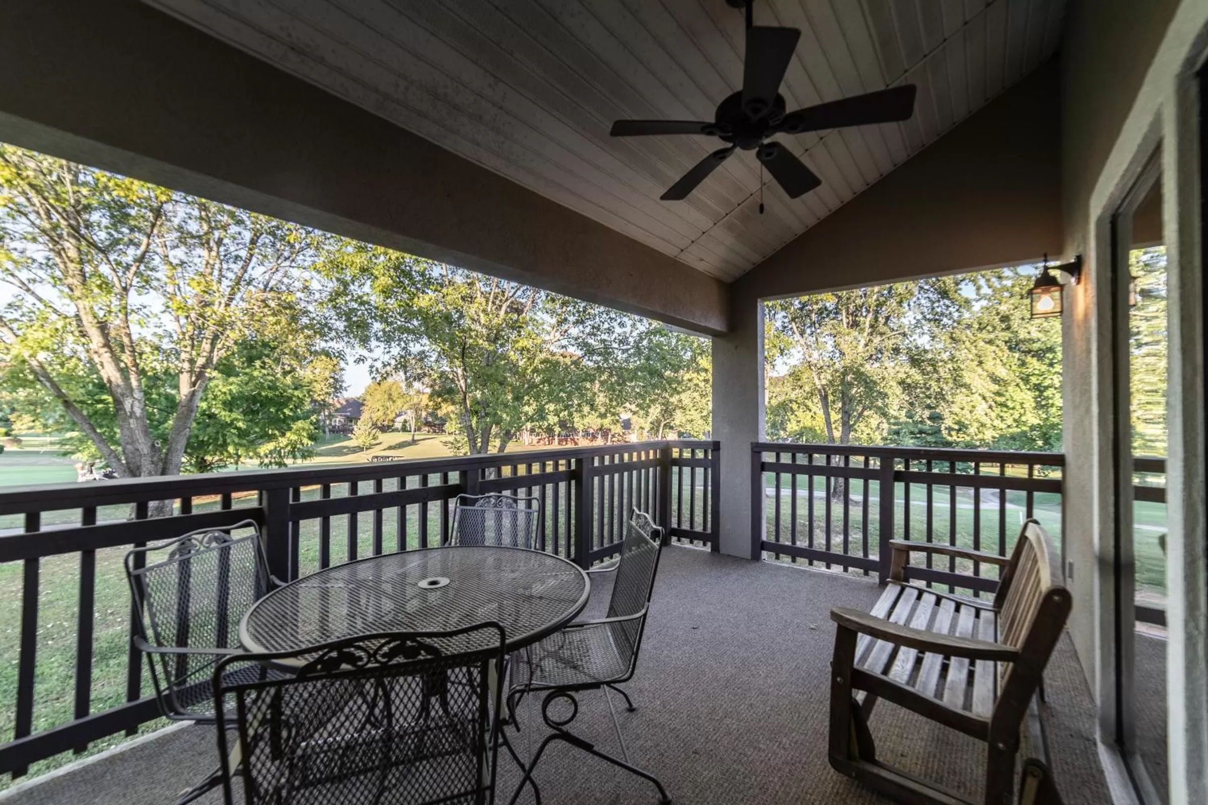 Patio in Pointe Royale Golf Resort