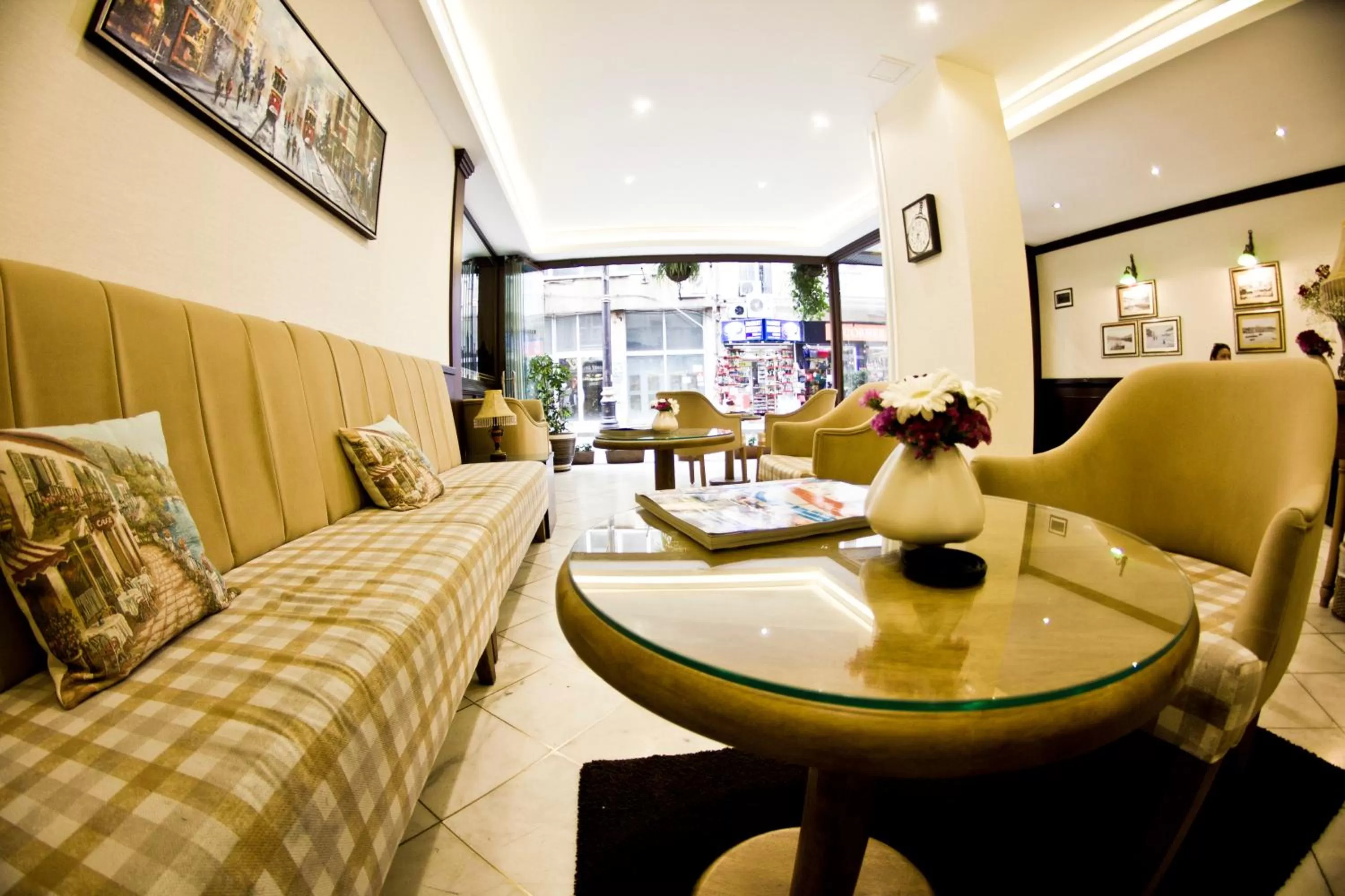 Lobby or reception in Ilkay Hotel