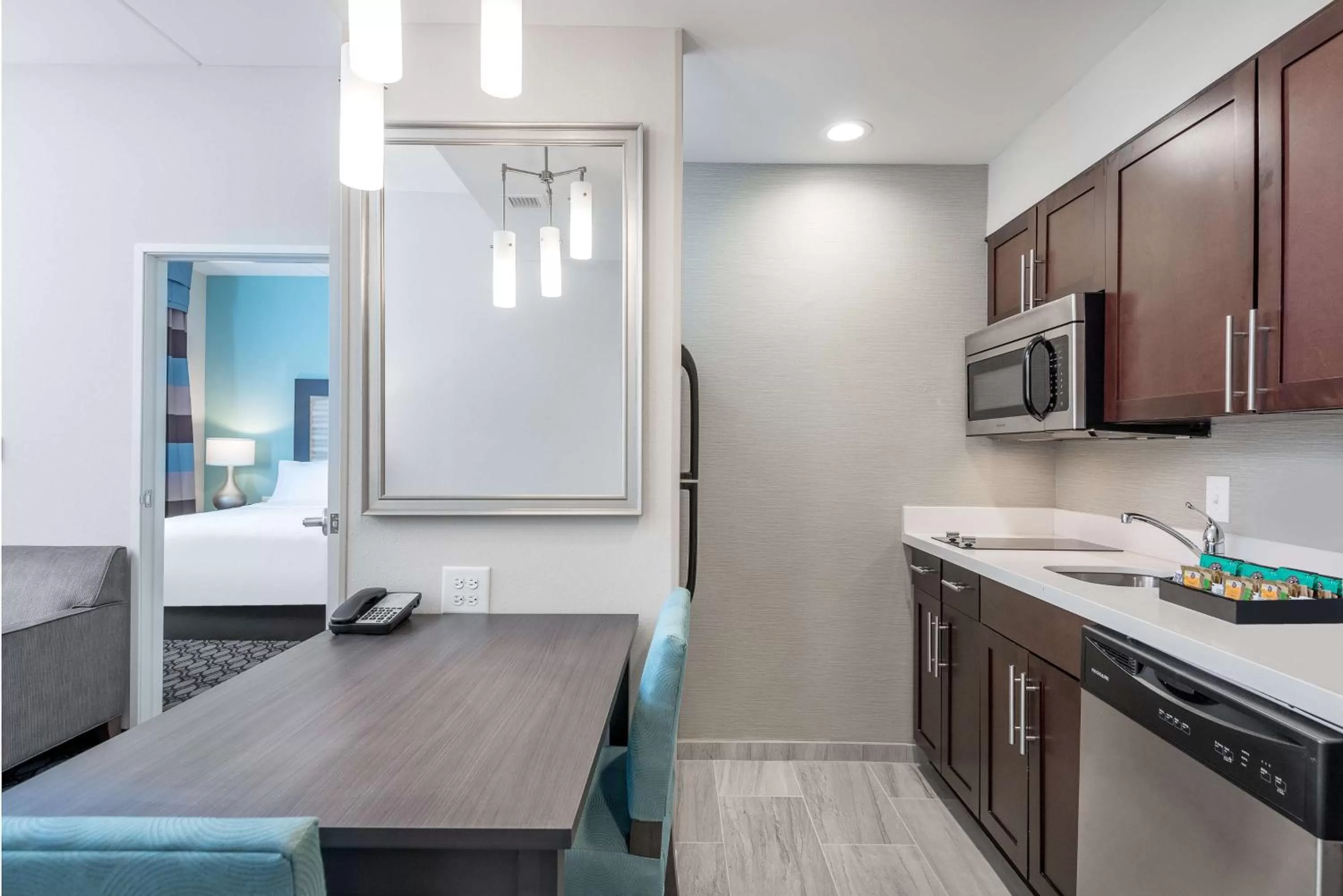 Kitchen or kitchenette in Homewood Suites By Hilton Fayetteville