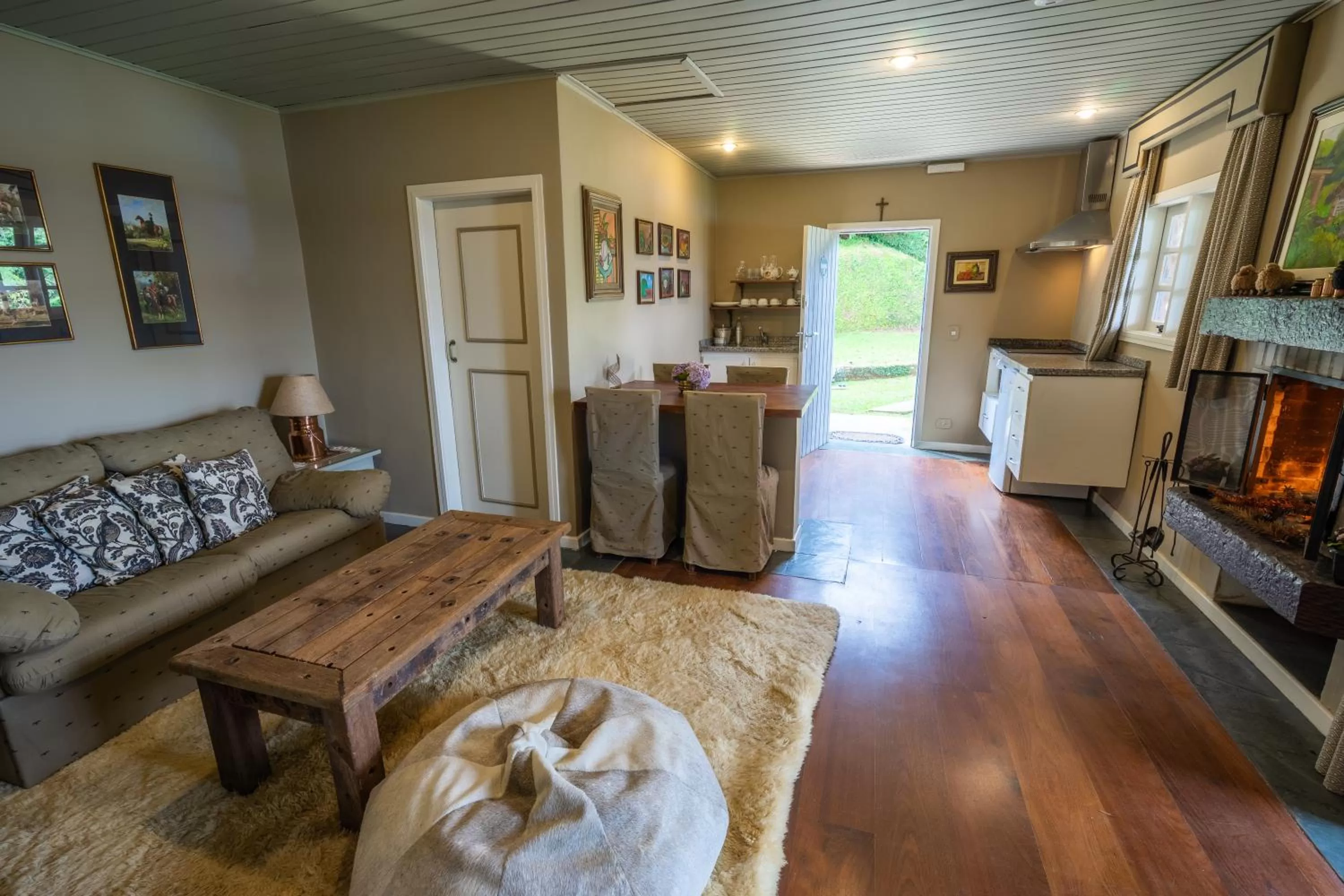 Living room in Pousada Alto Da Boa Vista