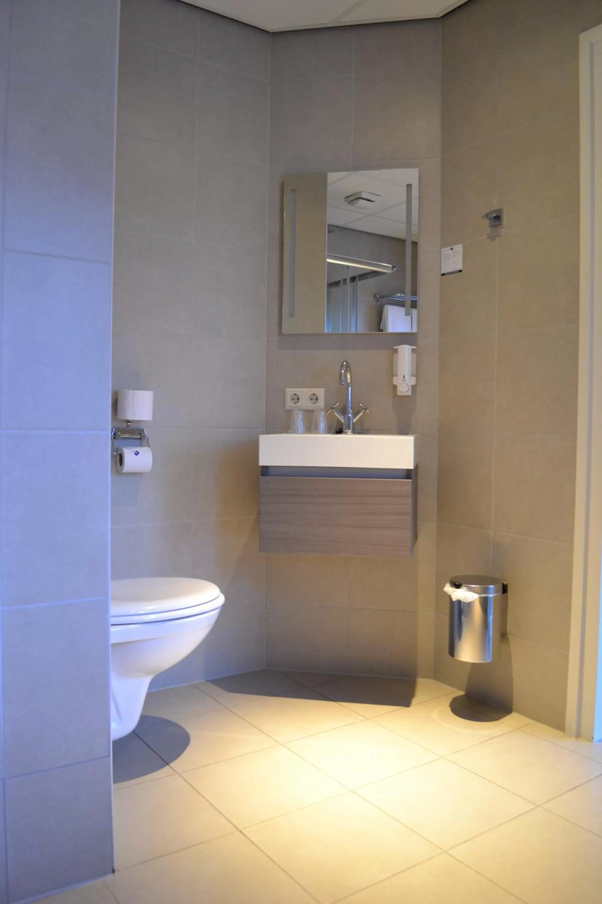 Toilet in Fletcher Hotel Het Veluwse Bos