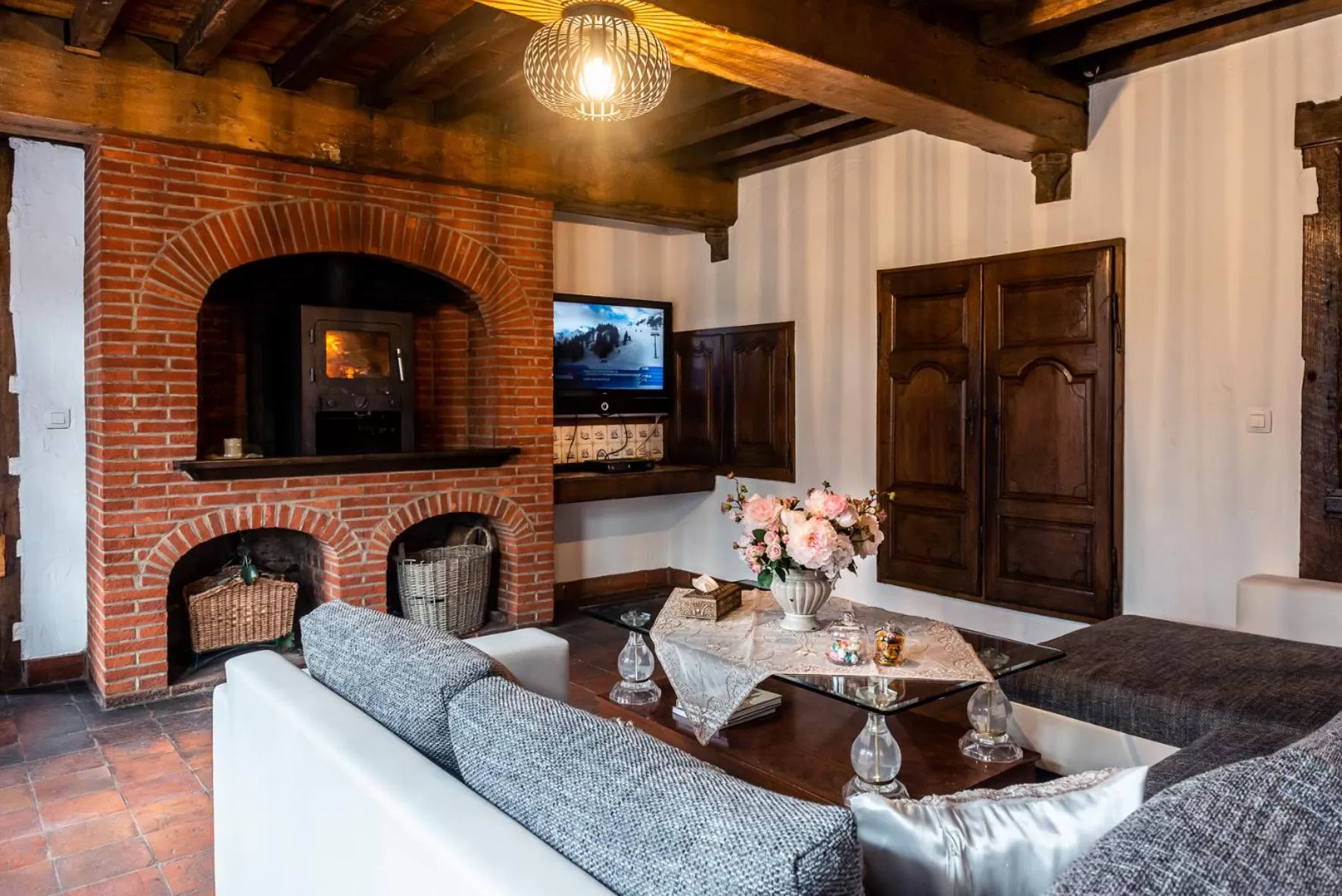 Living room in Rose House B&B