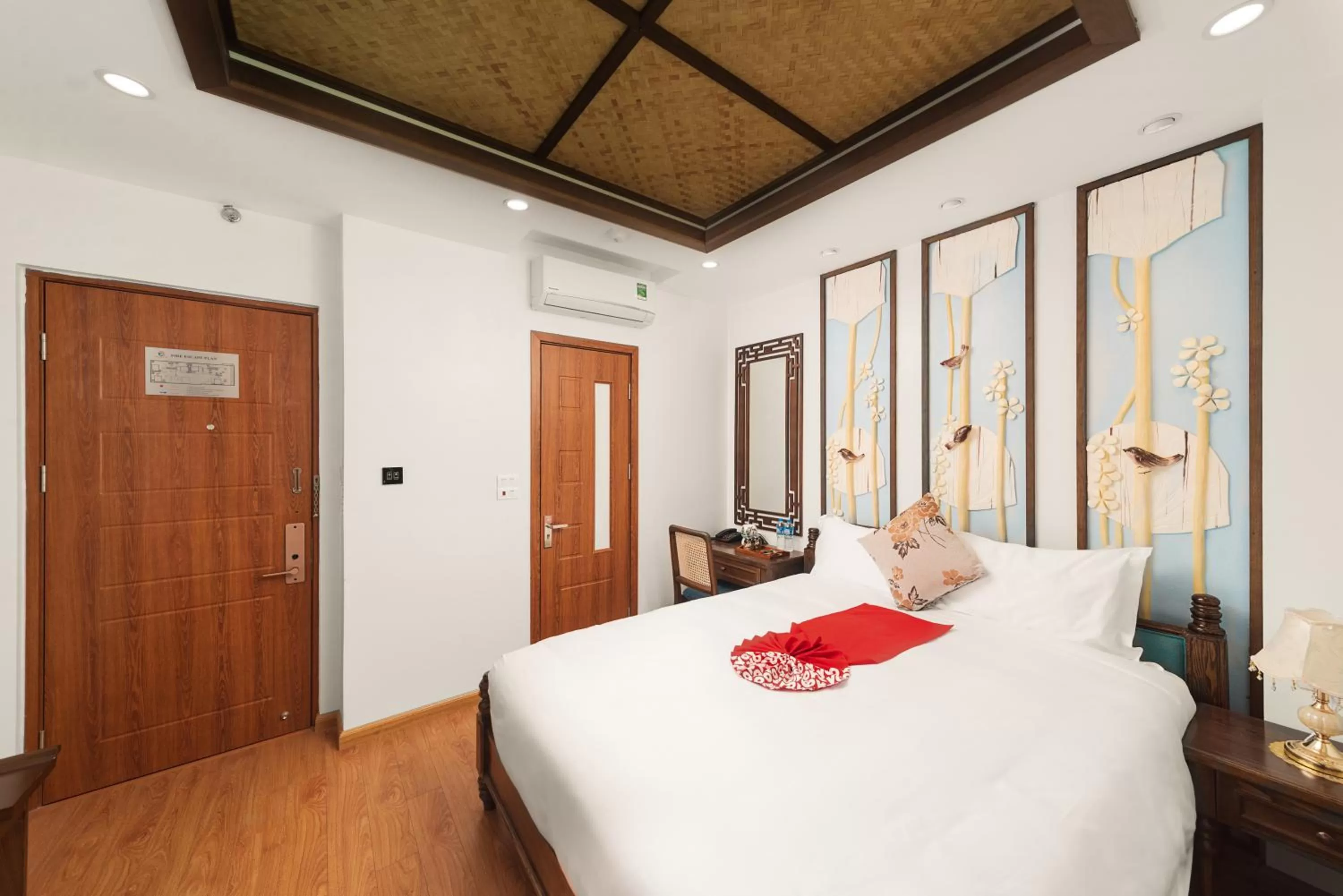 Bed in Veshia Hotel & Spa