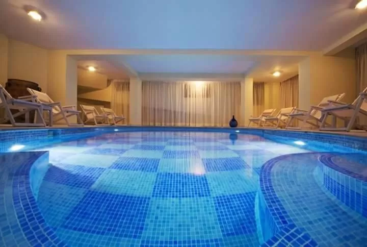 Swimming pool in Ellinon Thea Arachova