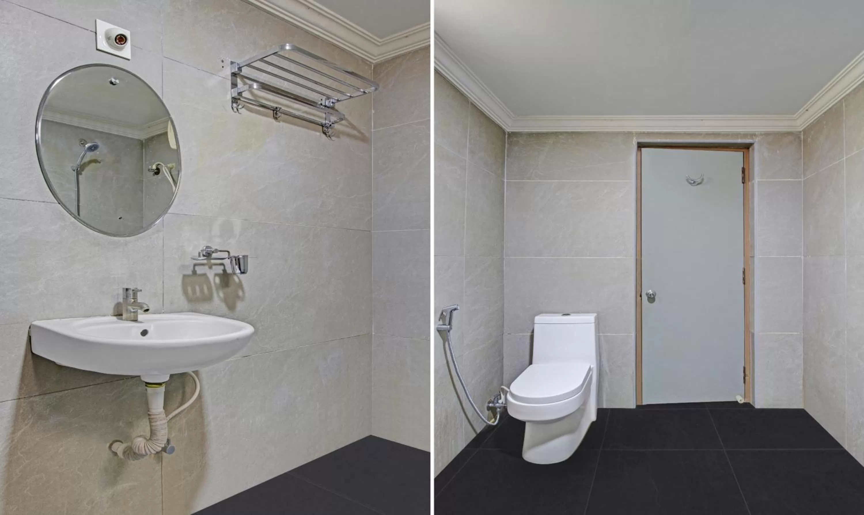 Toilet in Treebo Usha Vasavi Alipiri Road, 2 Km From Tirupati Central Bus Station