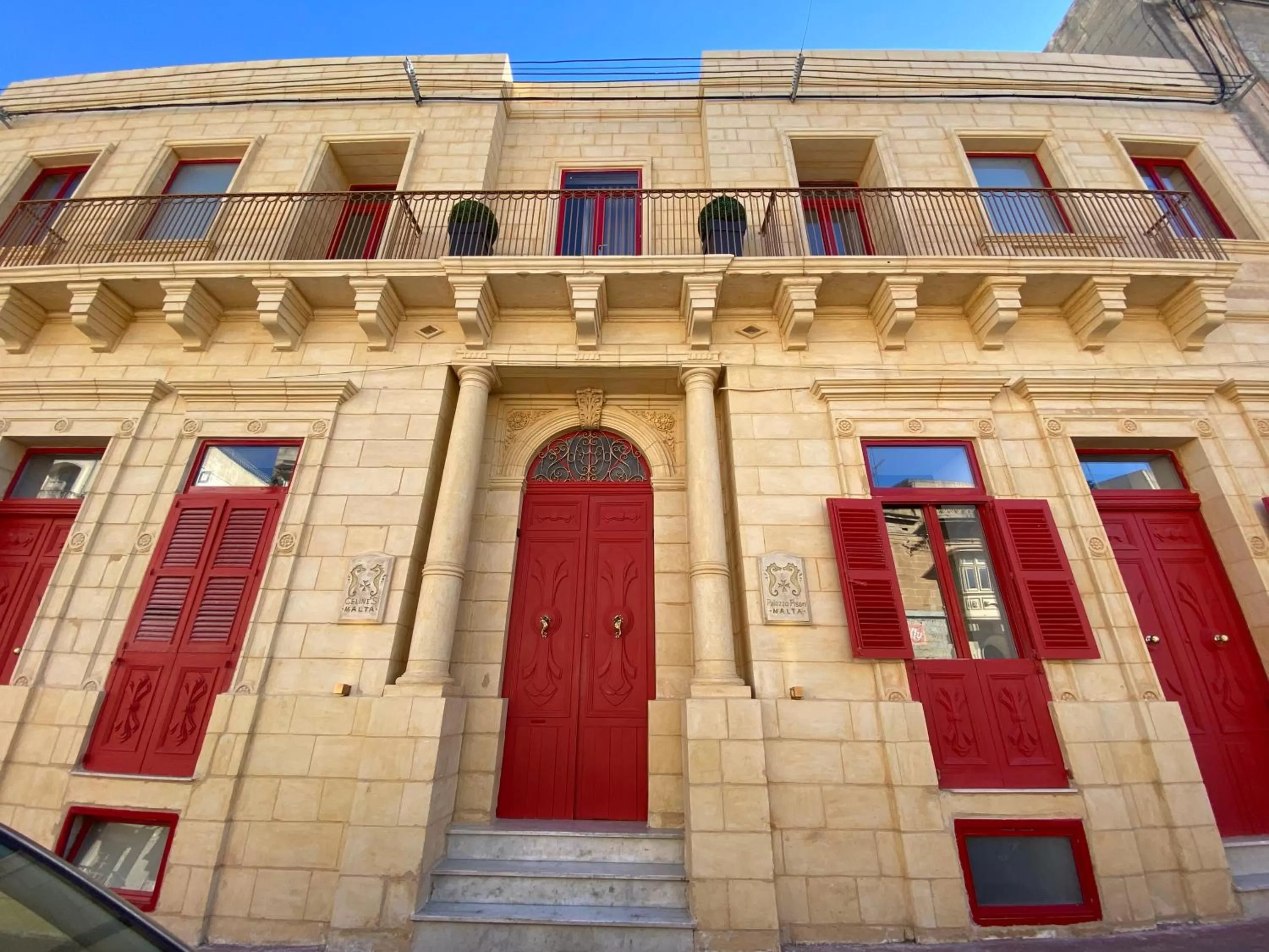 Facade/entrance in Palazzo Pisani Malta Boutique and SPA