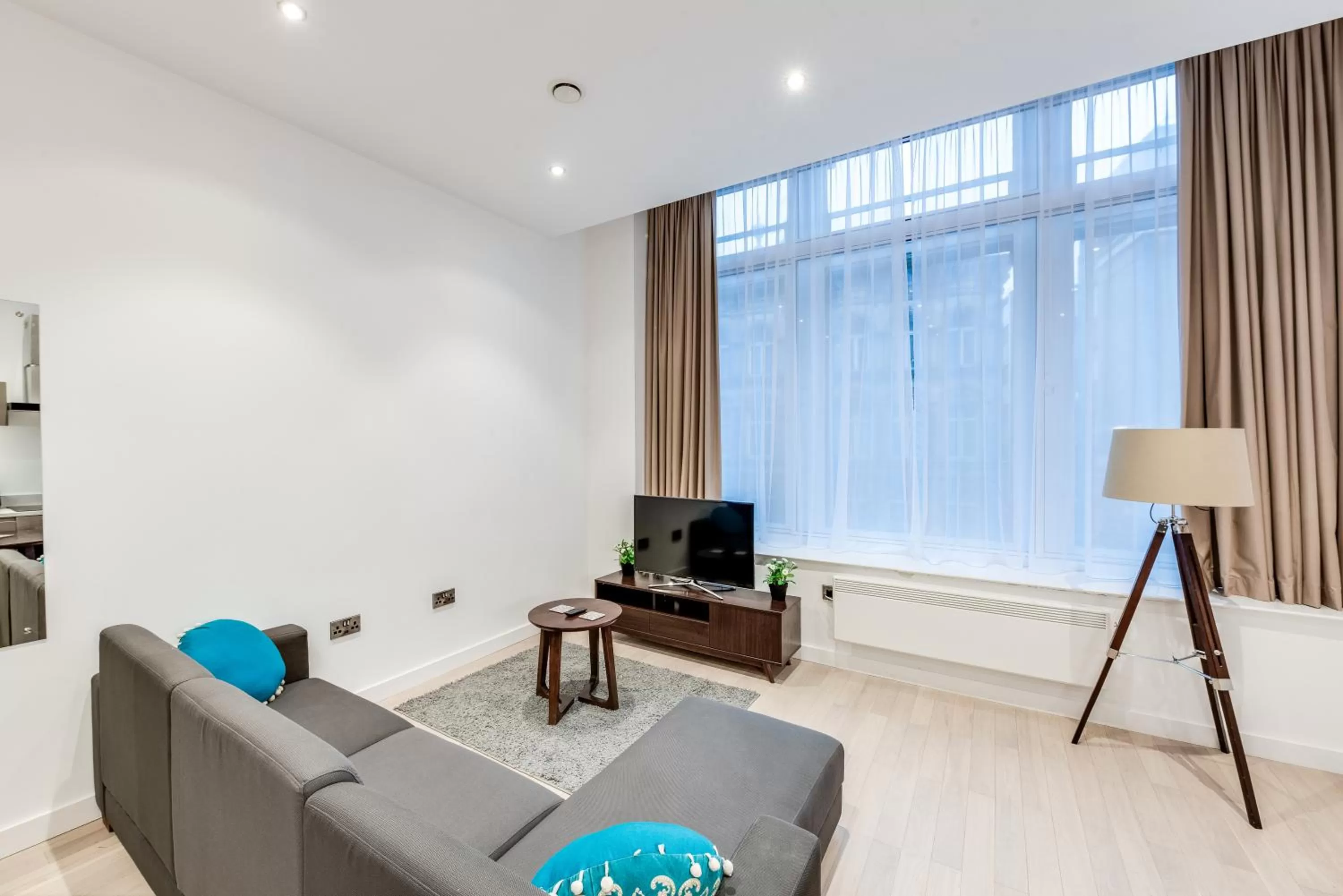 Seating area in Terlon Apartments