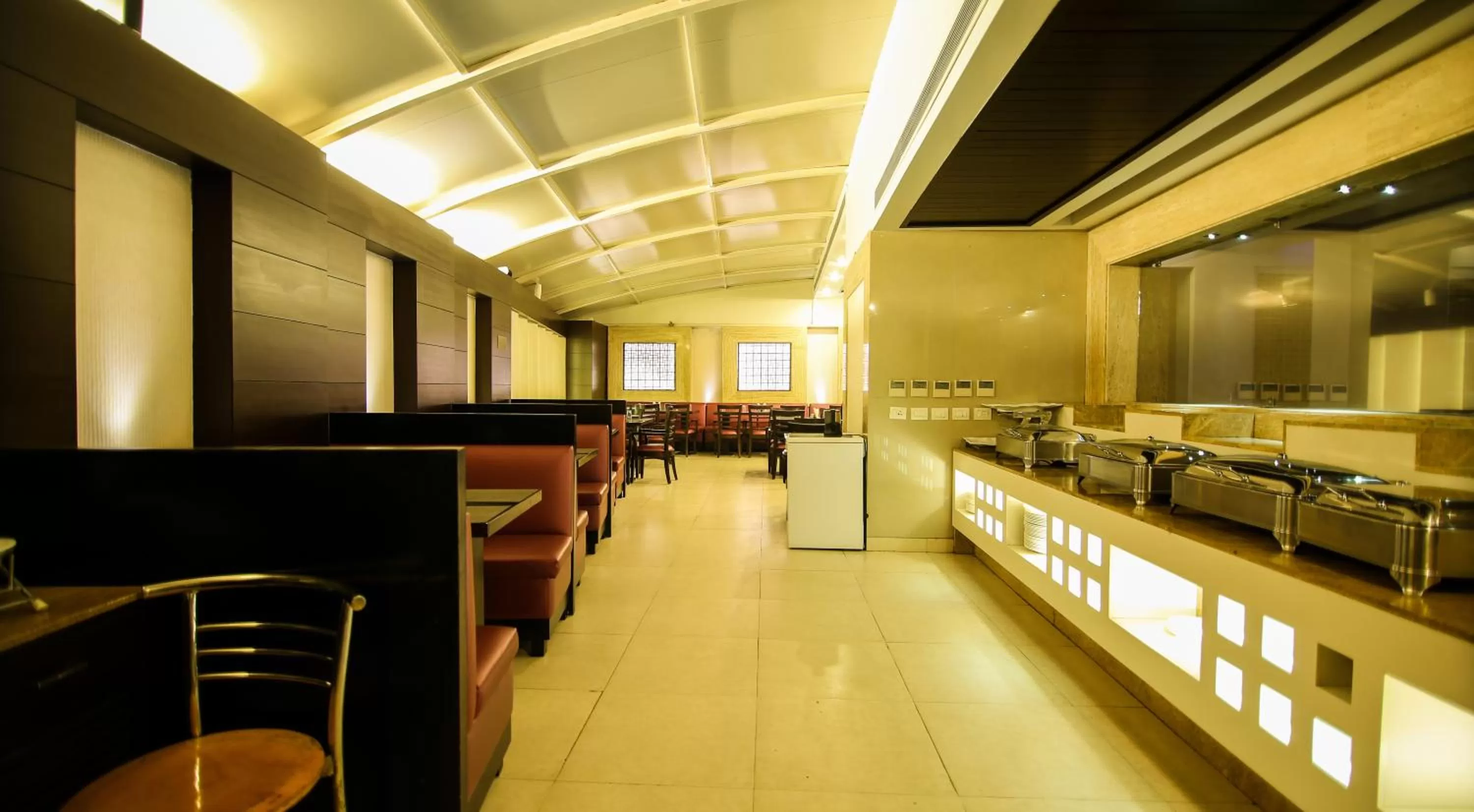 Restaurant/places to eat in Hotel The Prime Balaji Deluxe, City Centre, With Free Airport Pickup
