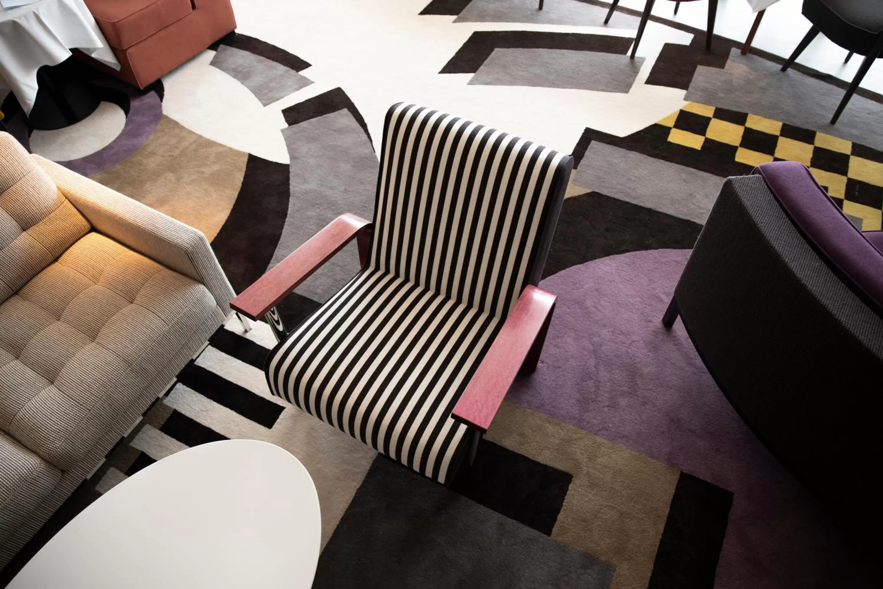 Living room in Hôtel Plage Palace & Spa