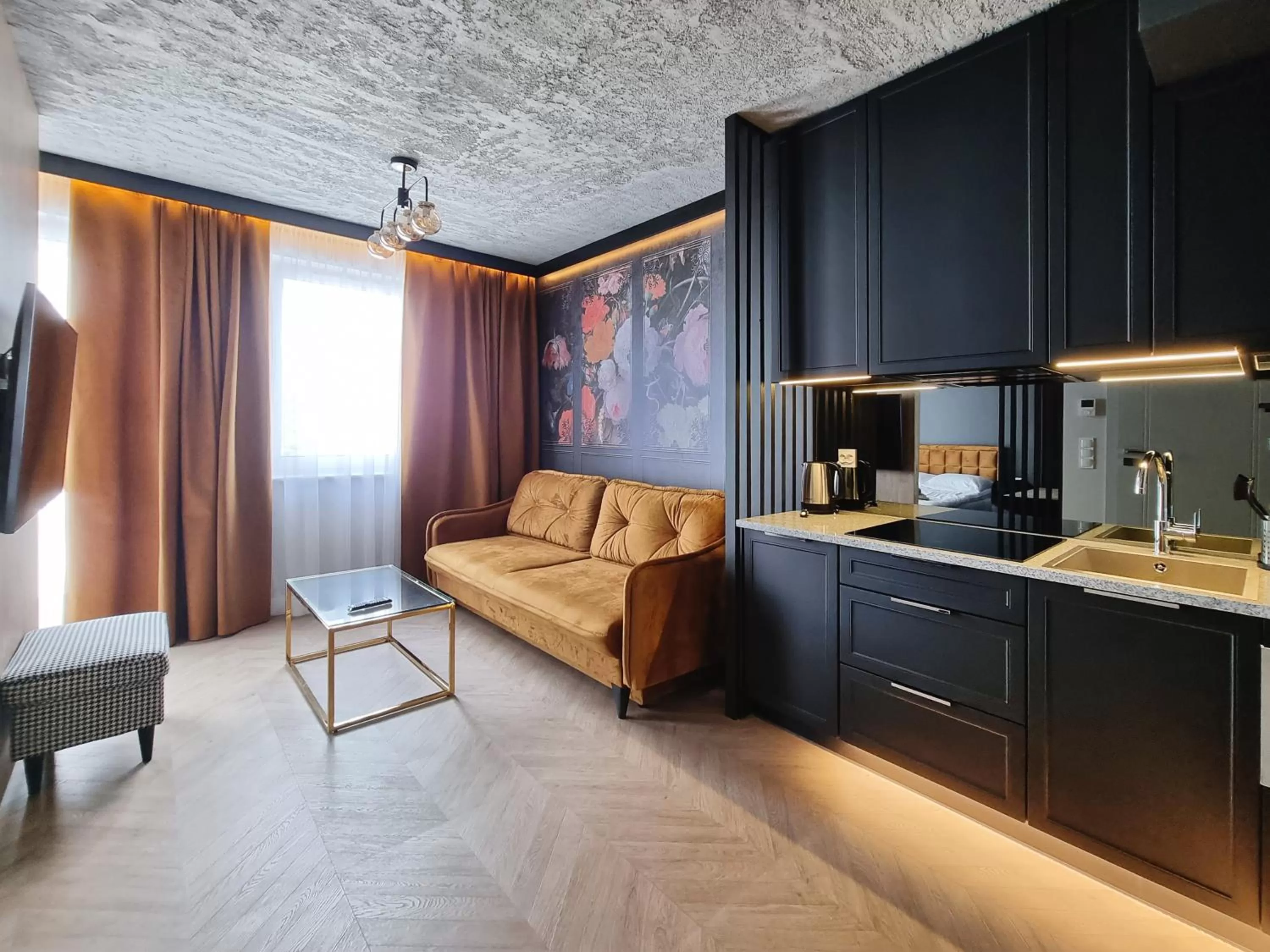 Living room in Silesia Aparthotel