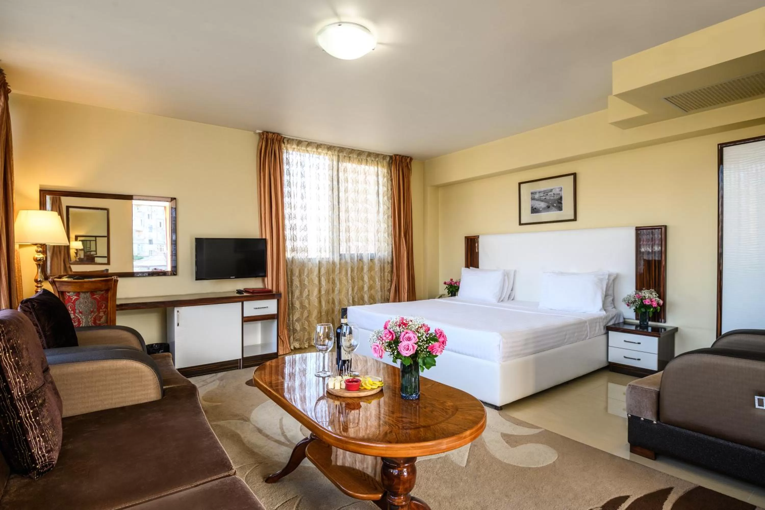 Photo of the whole room, Bed in Royal Plaza by Stellar Hotels, Yerevan